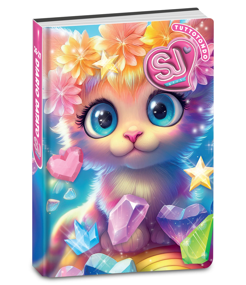 Sj Gang Diario Agenda 10M Datato Cartotecnica Animali Girl - Immagine 6