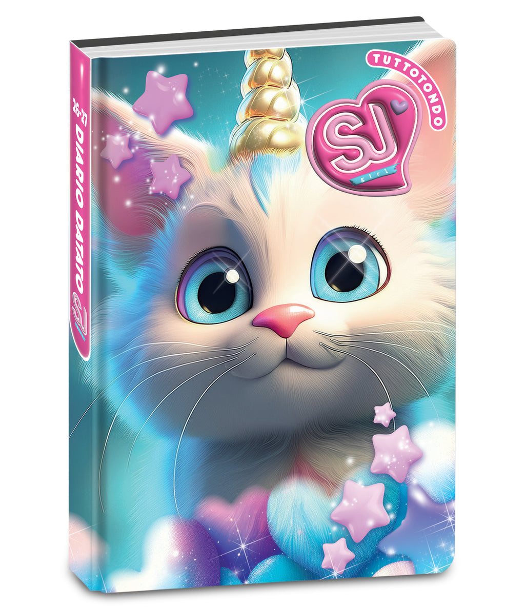 Sj Gang Diario Agenda 10M Datato Cartotecnica Animali Girl - Immagine 7