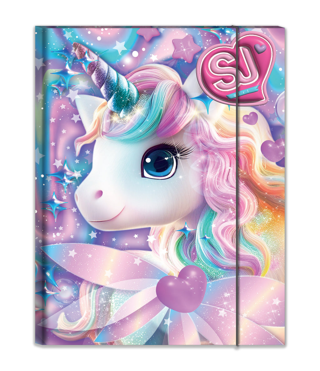Sj Gang Cartellina Elastico DS01 Cartotecnica Animali Girl - Immagine 2