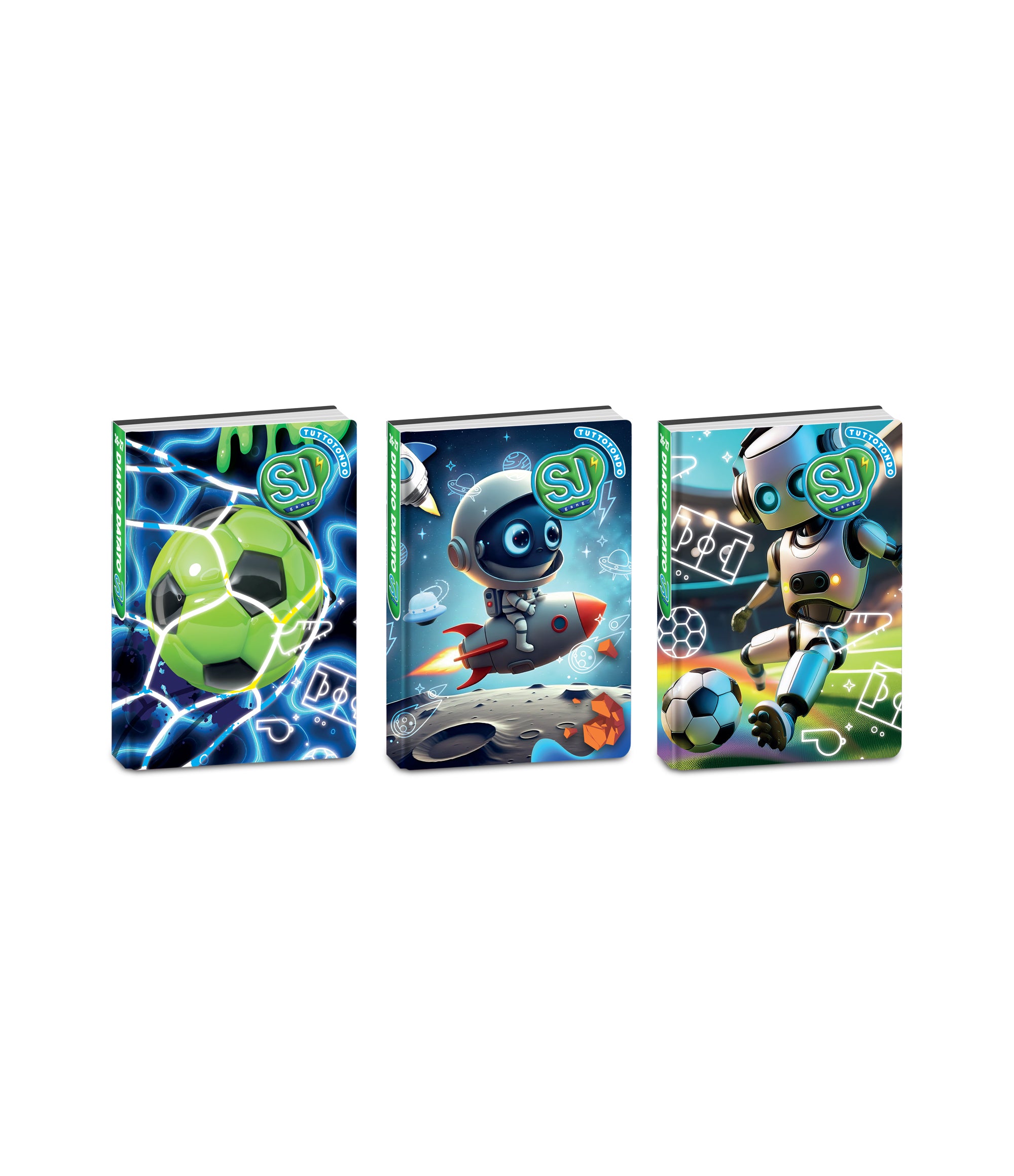 Sj Gang Diario Agenda 10M Datato Cartotecnica Wondrous Boy - Immagine 1