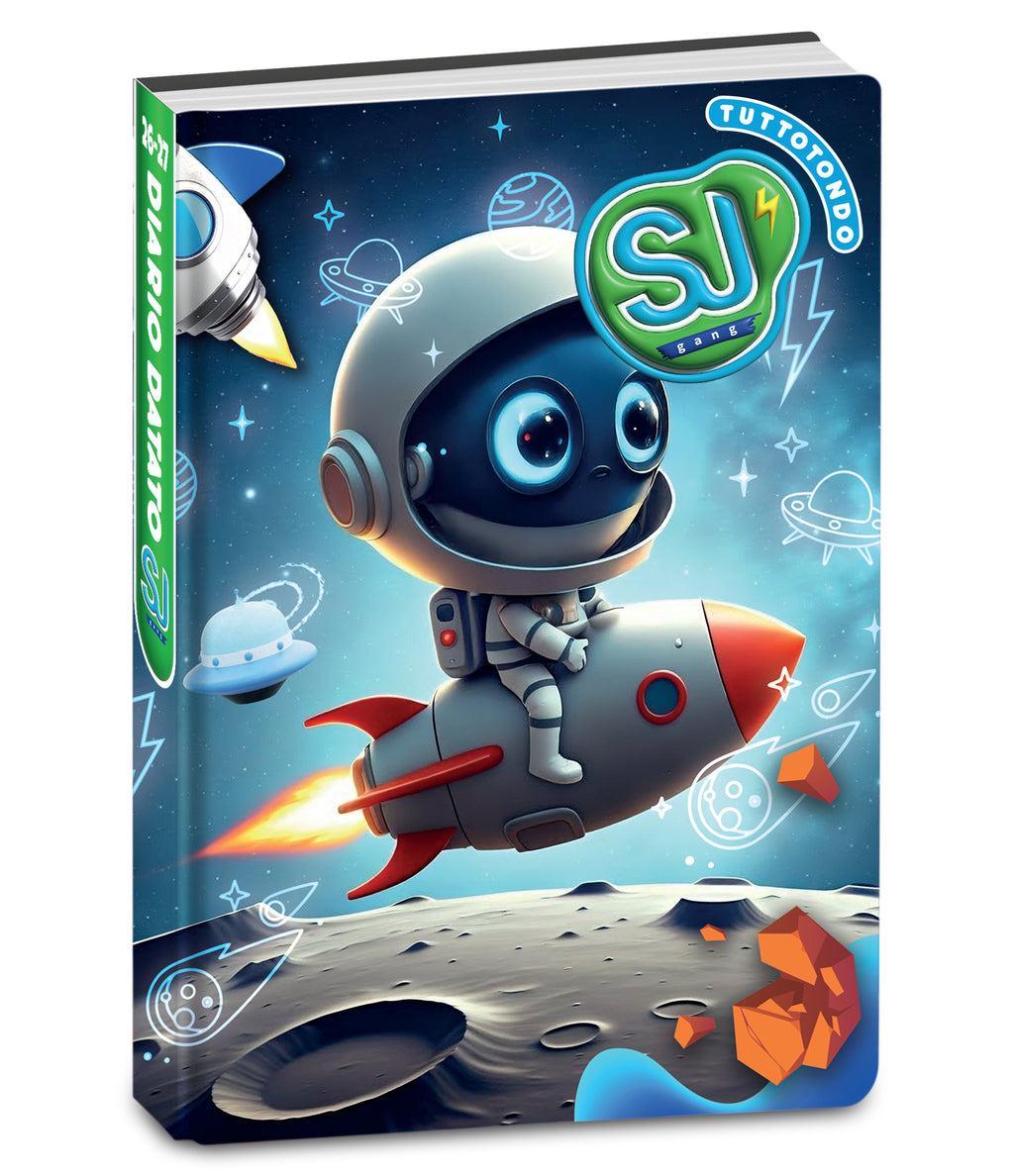 Sj Gang Diario Agenda 10M Datato Cartotecnica Wondrous Boy - Immagine 3
