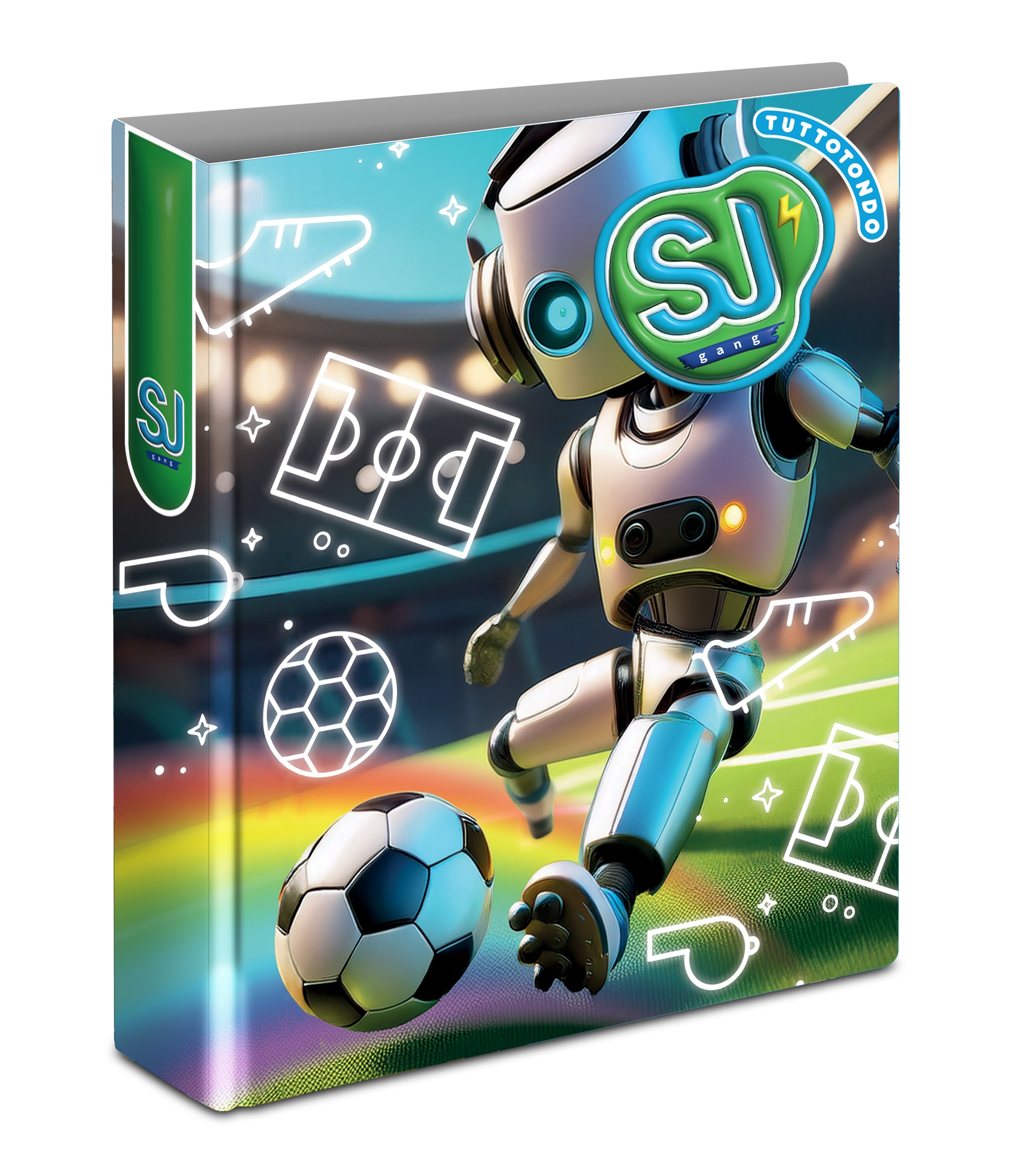Sj Gang Copertina Anelli A4 Maxi D30 Cartotecnica Wondrous Boy - Immagine 4