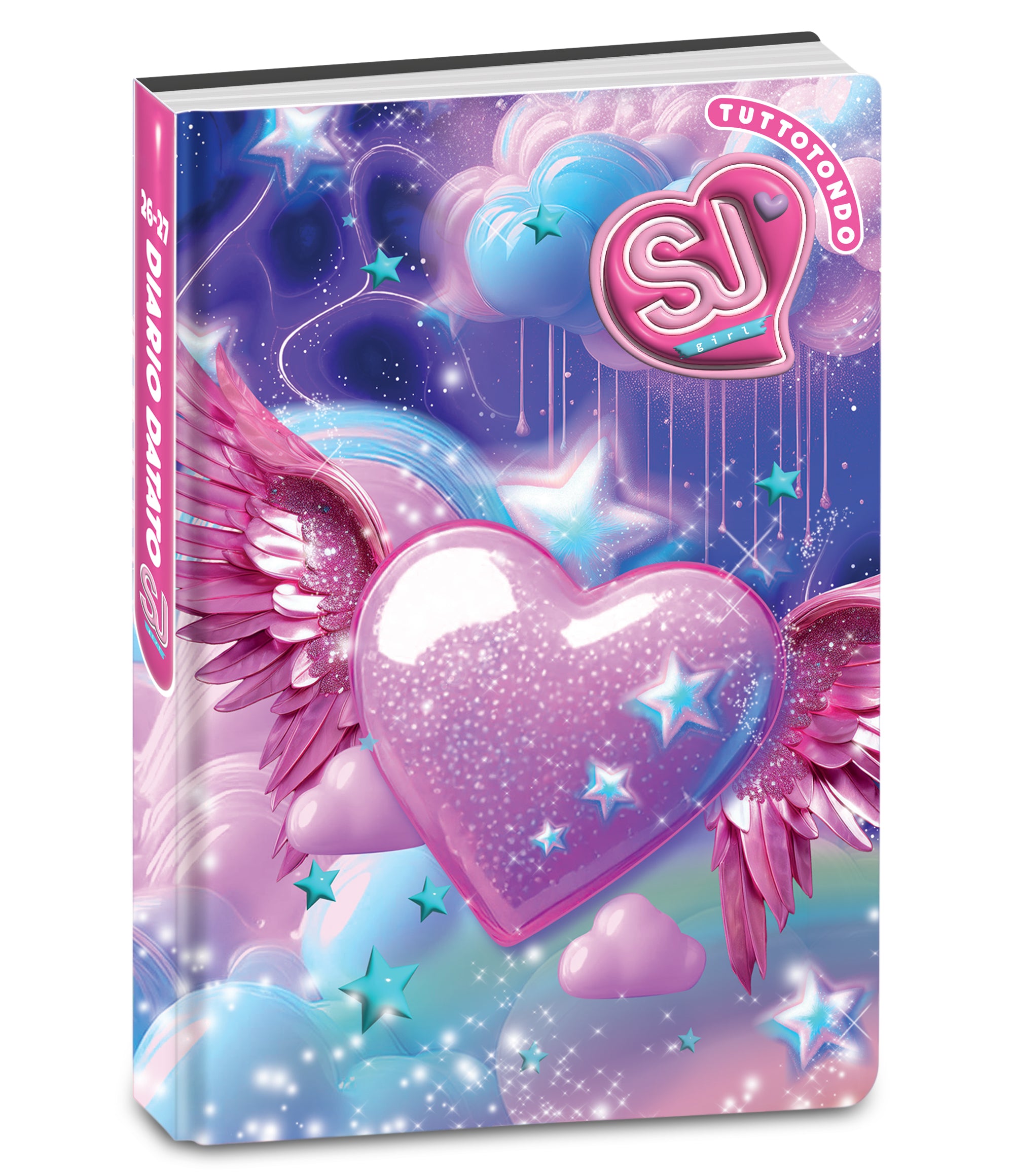 Sj Gang Diario Agenda 10M Datato Cartotecnica Wondrous Girl - Immagine 2