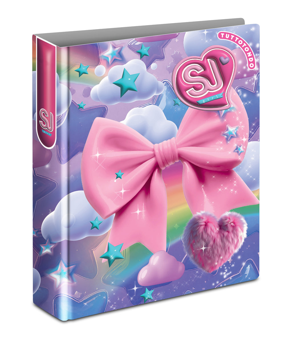 Sj Gang Copertina Anelli A4 Maxi D30 Cartotecnica Wondrous Girl - Immagine 4