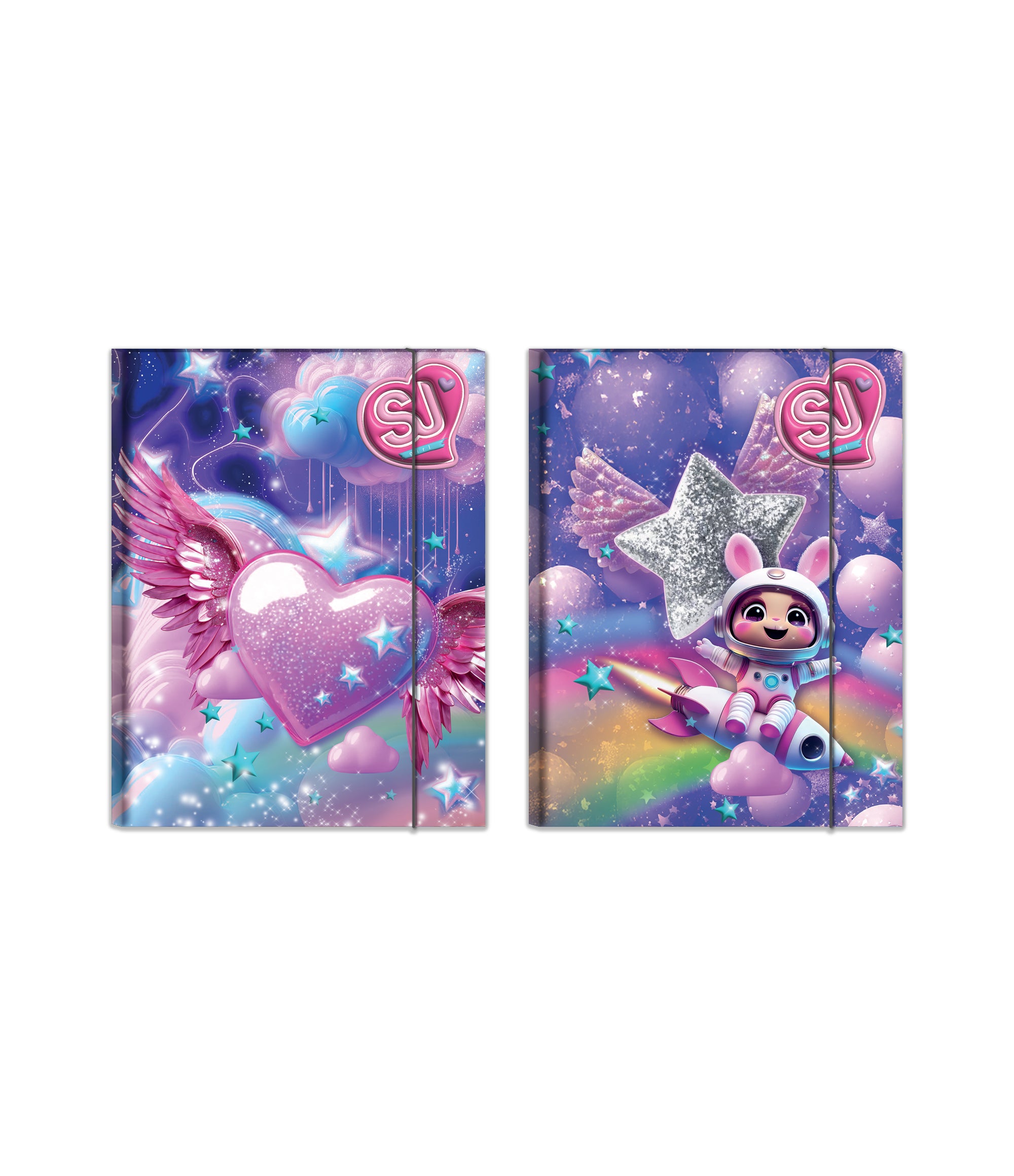 Sj Gang Cartellina Elastico DS01 Cartotecnica Wondrous Girl - Immagine 1
