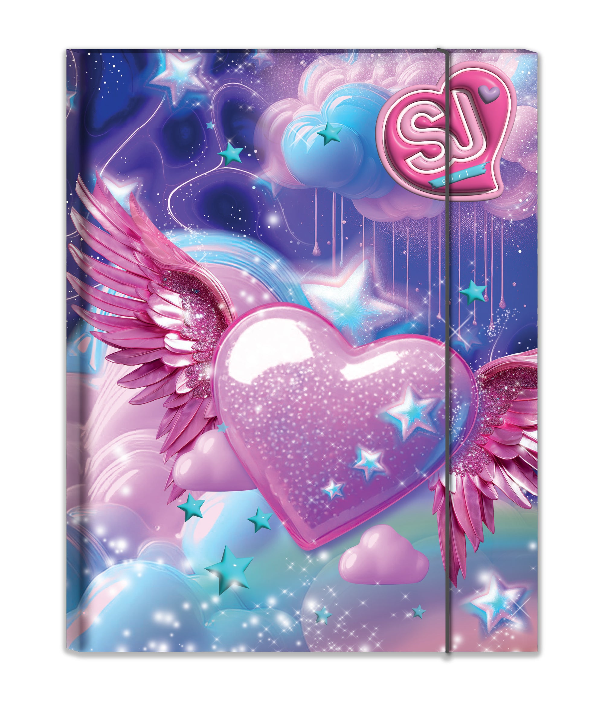 Sj Gang Cartellina Elastico DS01 Cartotecnica Wondrous Girl - Immagine 2