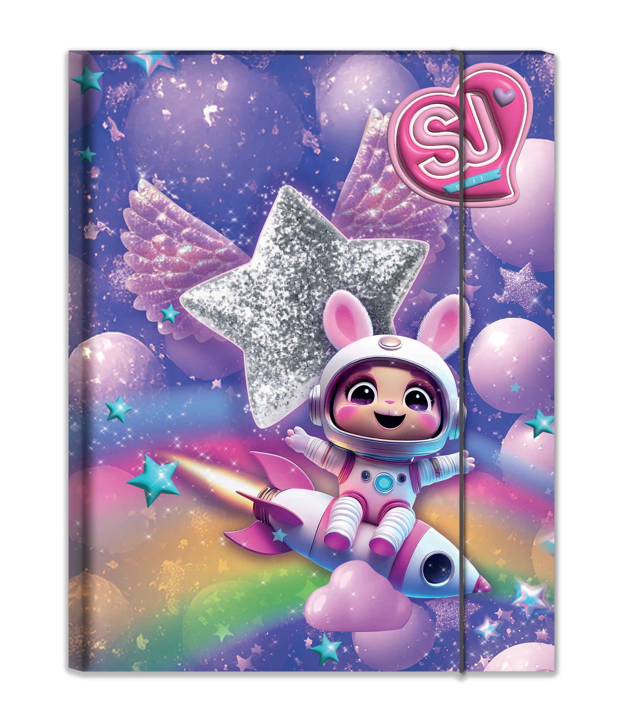Sj Gang Cartellina Elastico DS01 Cartotecnica Wondrous Girl - Immagine 3