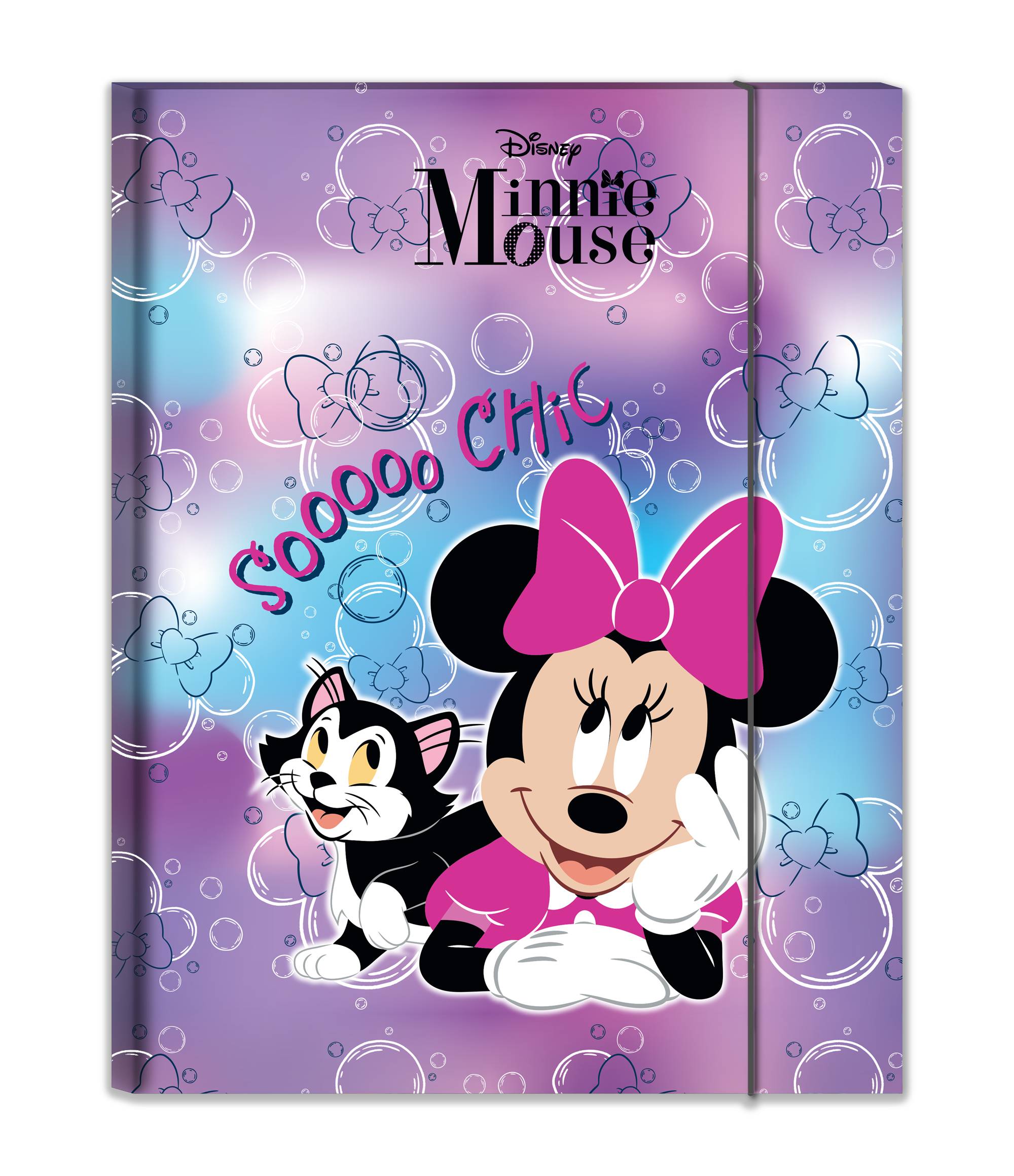 Minnie Cartellina Con Elastico