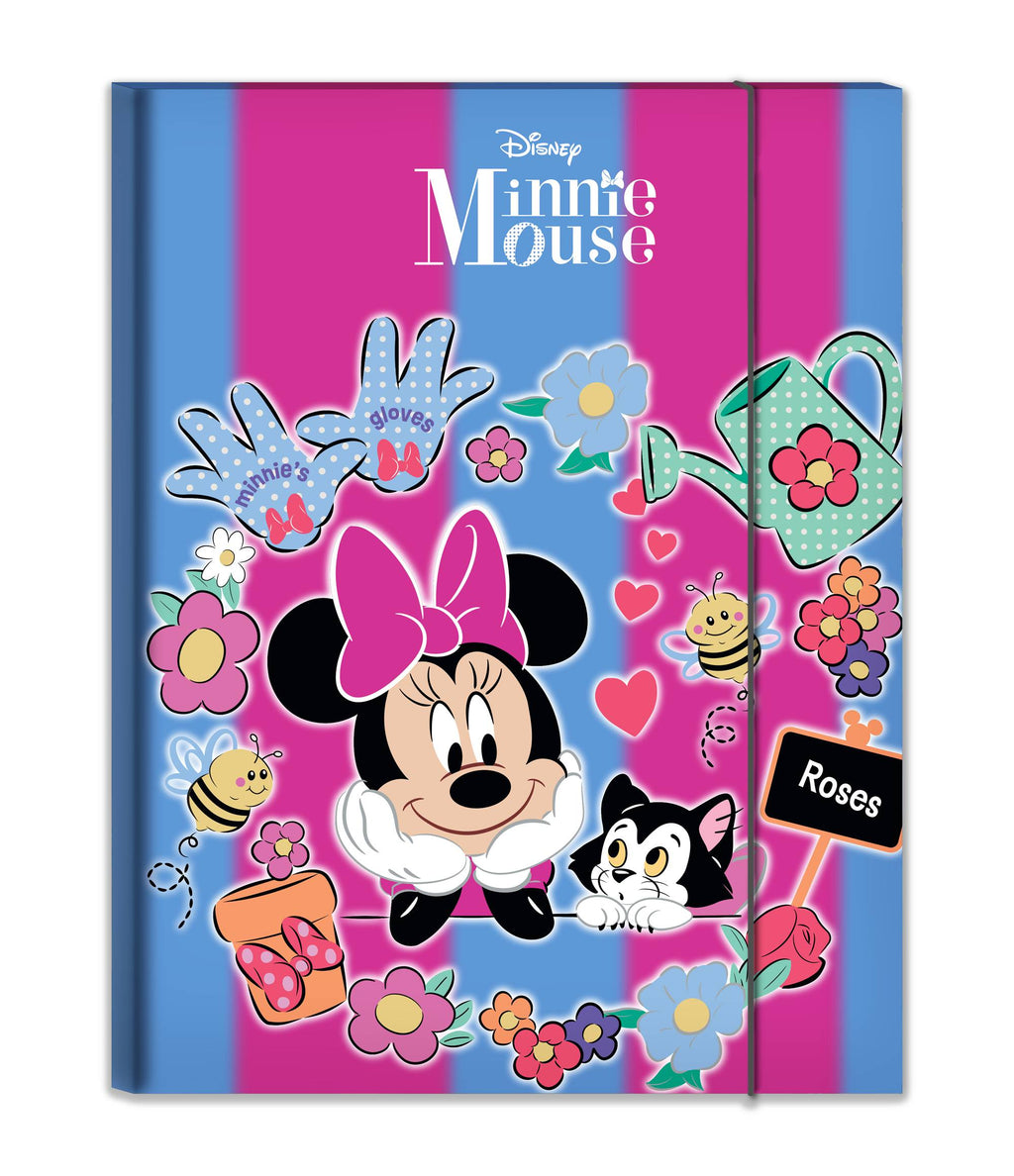 Minnie Cartellina Con Elastico