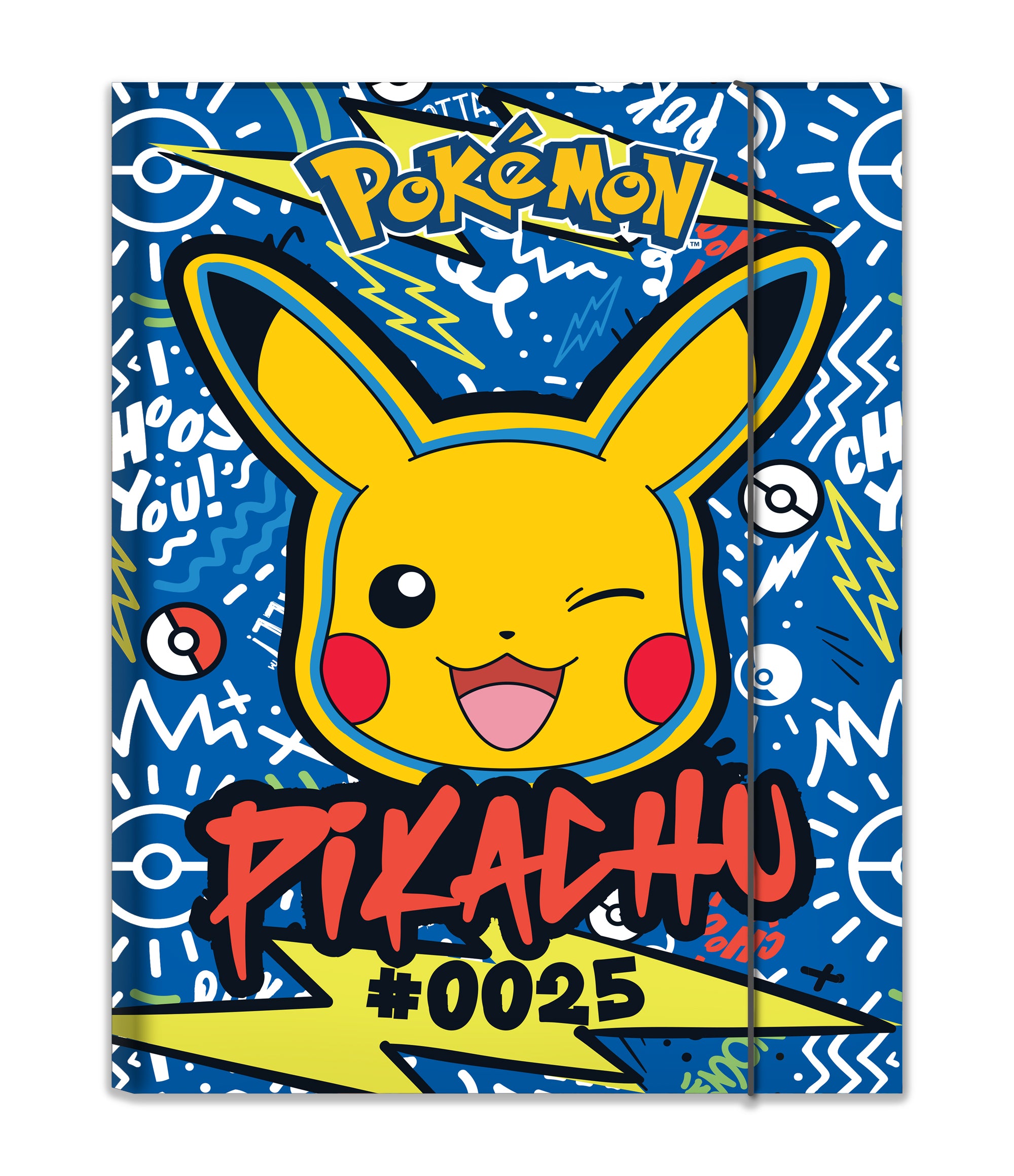 Pokémon Cartellina Con Elastico