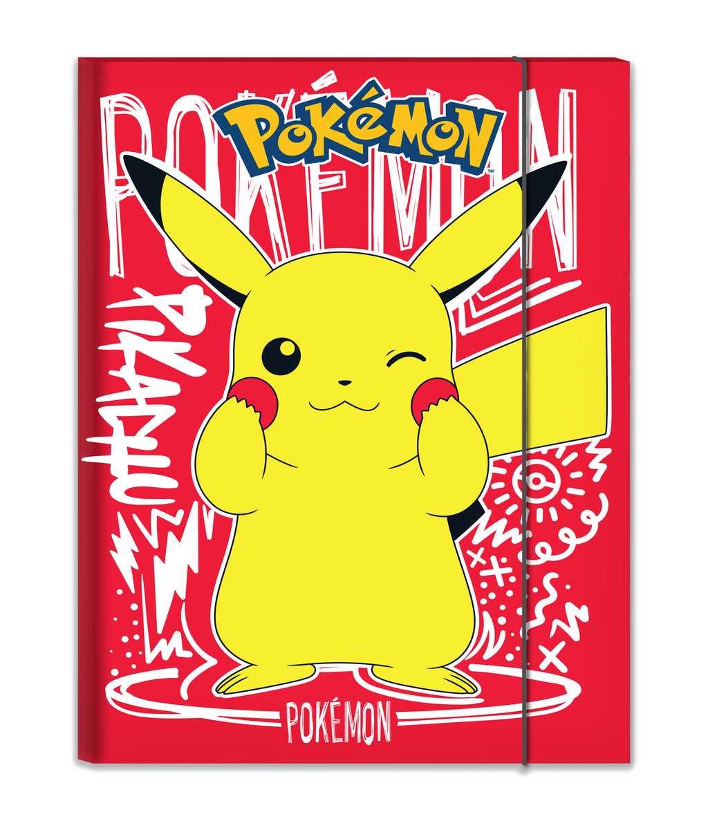 Pokémon Cartellina Con Elastico