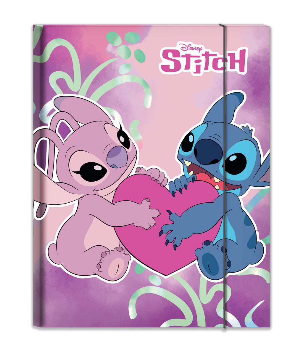 Lilo & Stitch Cartellina Con Elastico