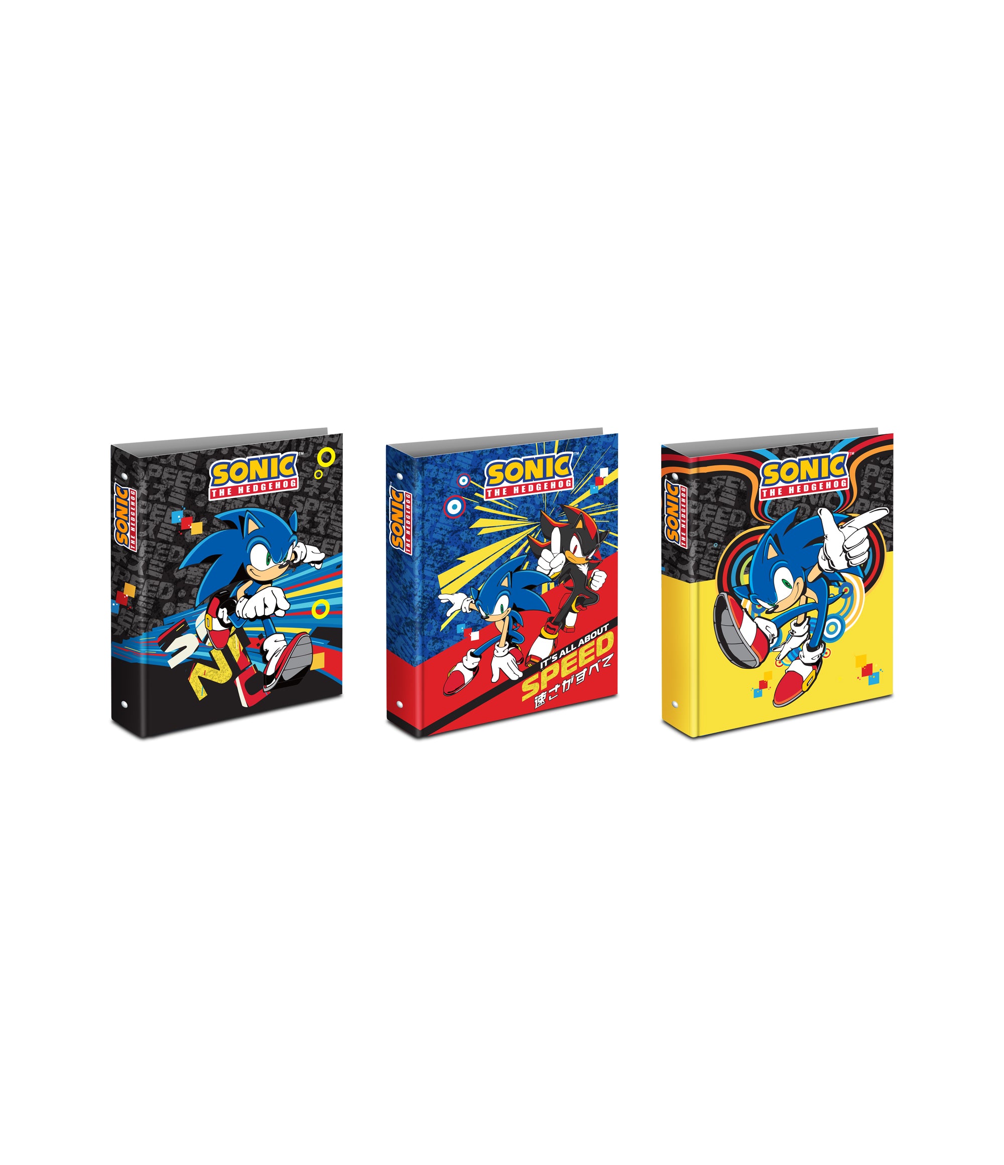 Sonic Copertina Anelli A4 Maxi D30