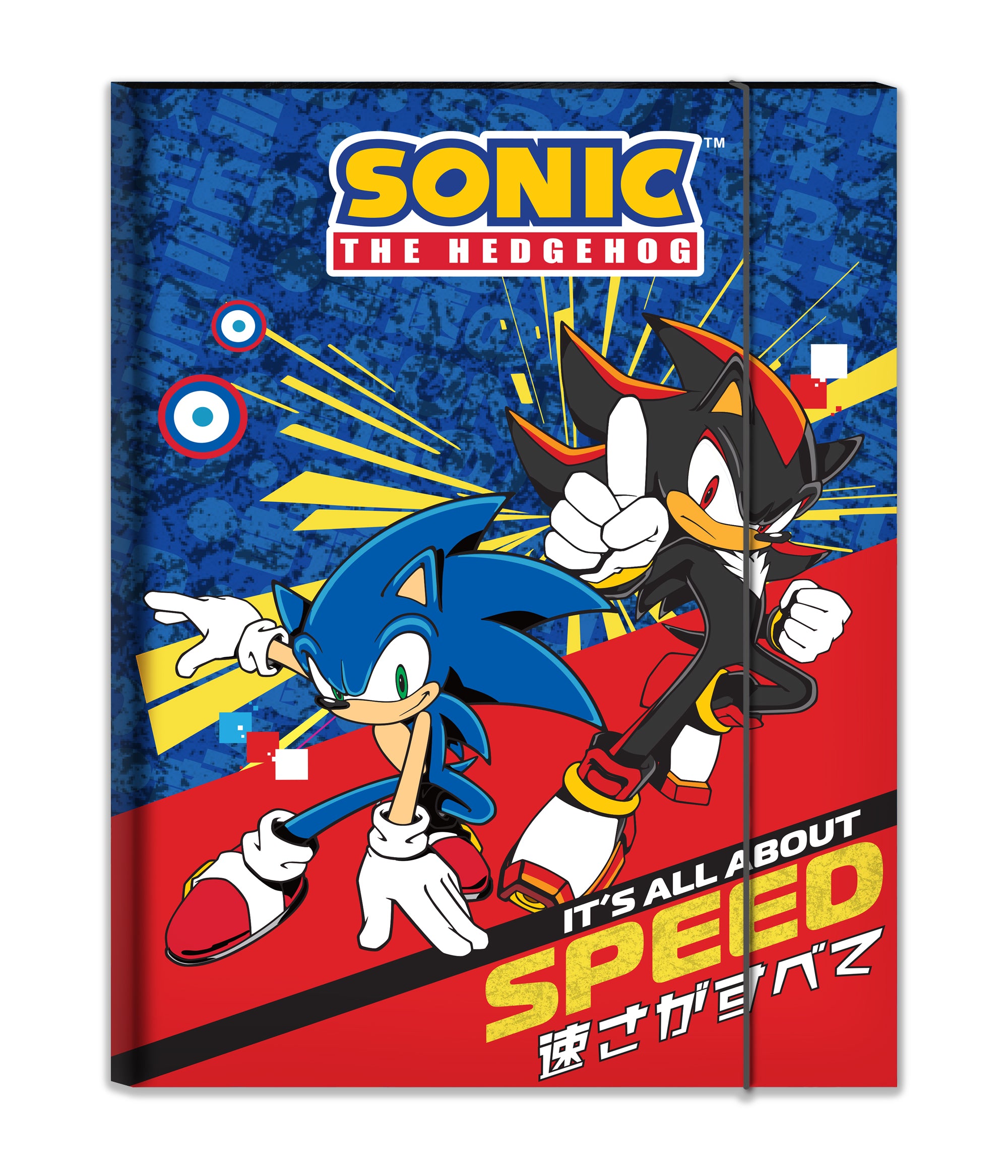 Sonic Cartellina Con Elastico