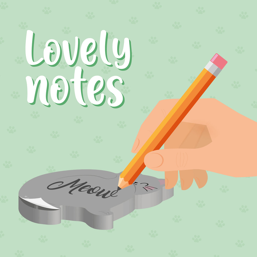 Legami Blocco Notes Adesivo - Kitty