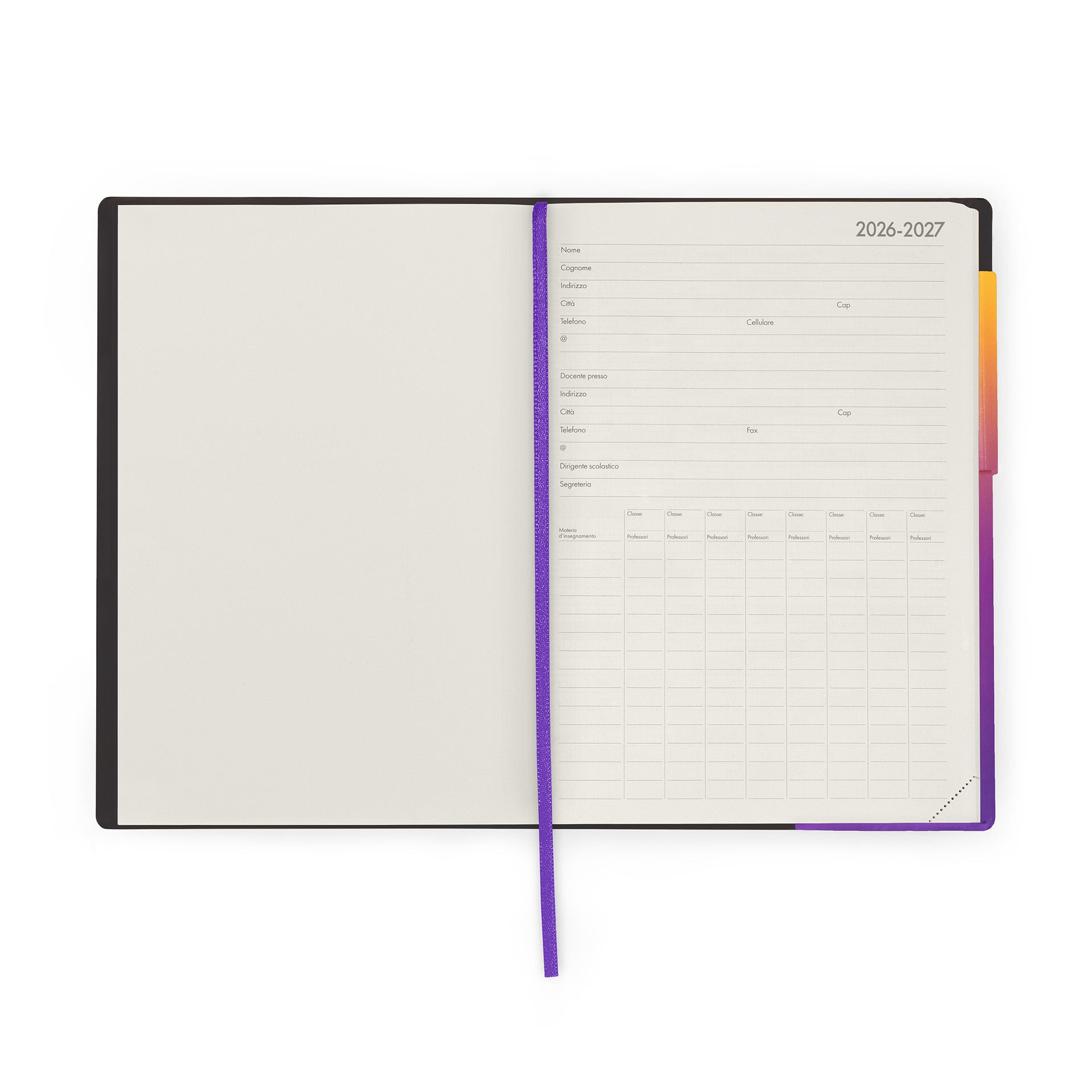Legami Agenda Del Docente 2027 - Sunset Vibes