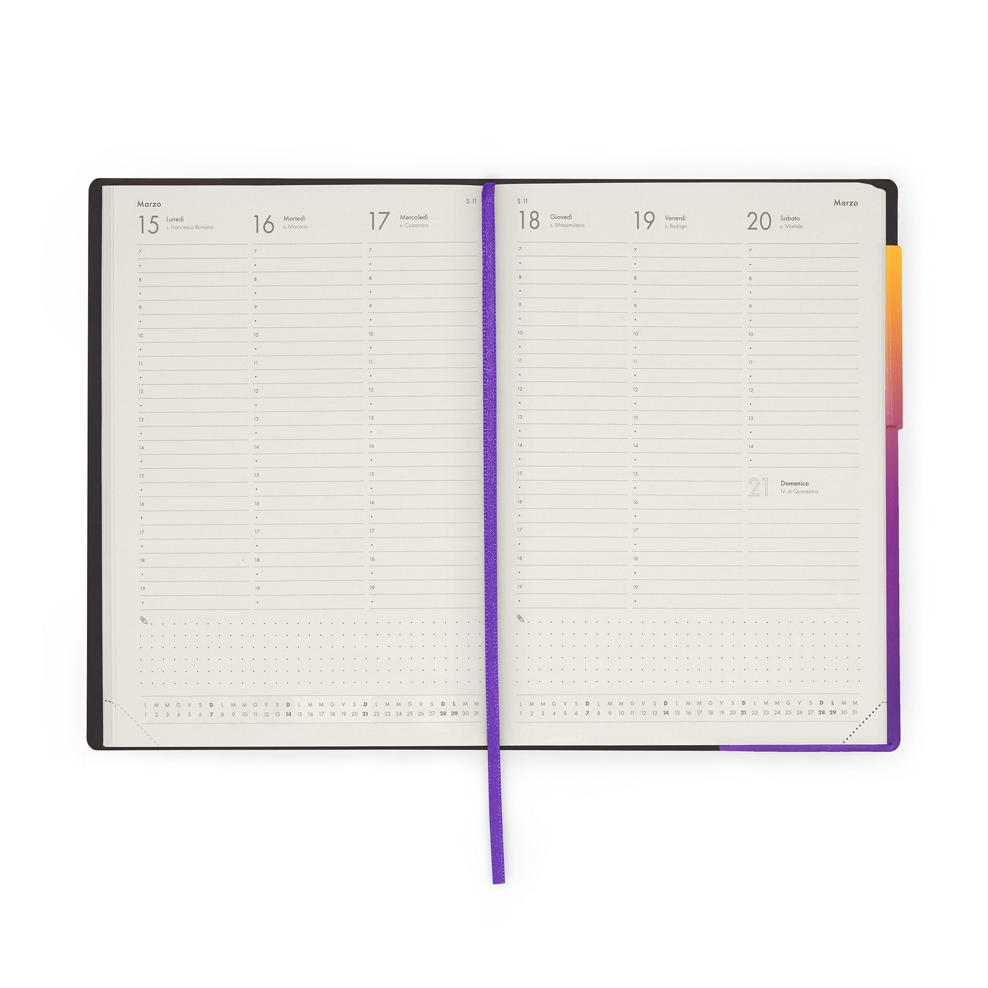Legami Agenda Del Docente 2027 - Sunset Vibes