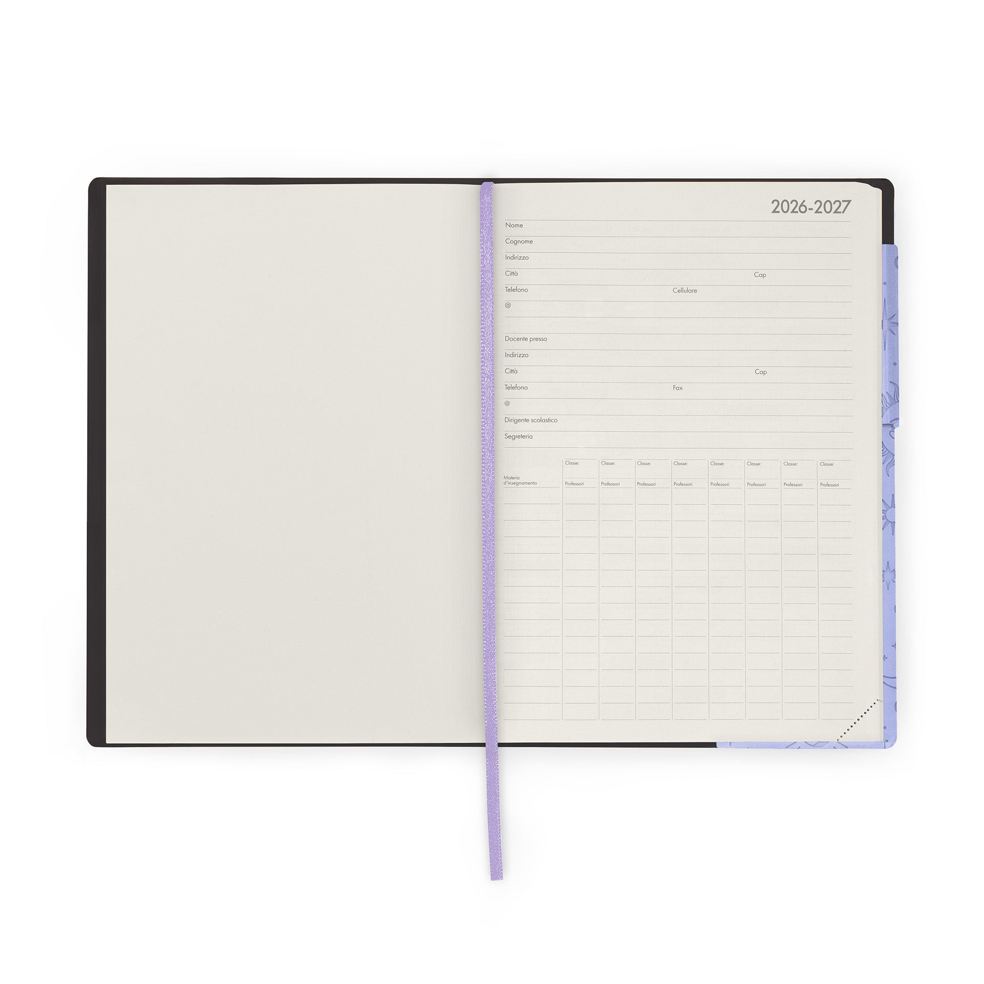 Legami Agenda Del Docente 2027 - Cosmic Lilac