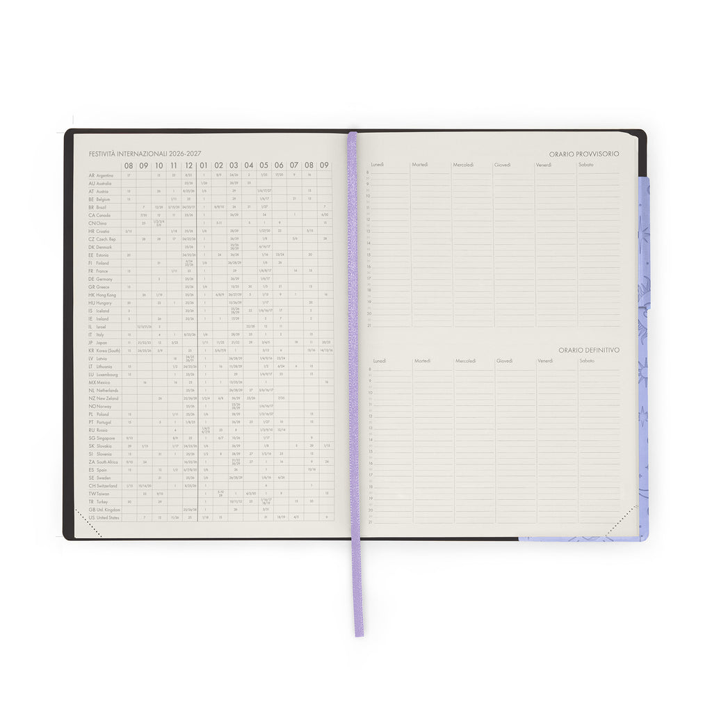 Legami Agenda Del Docente 2027 - Cosmic Lilac
