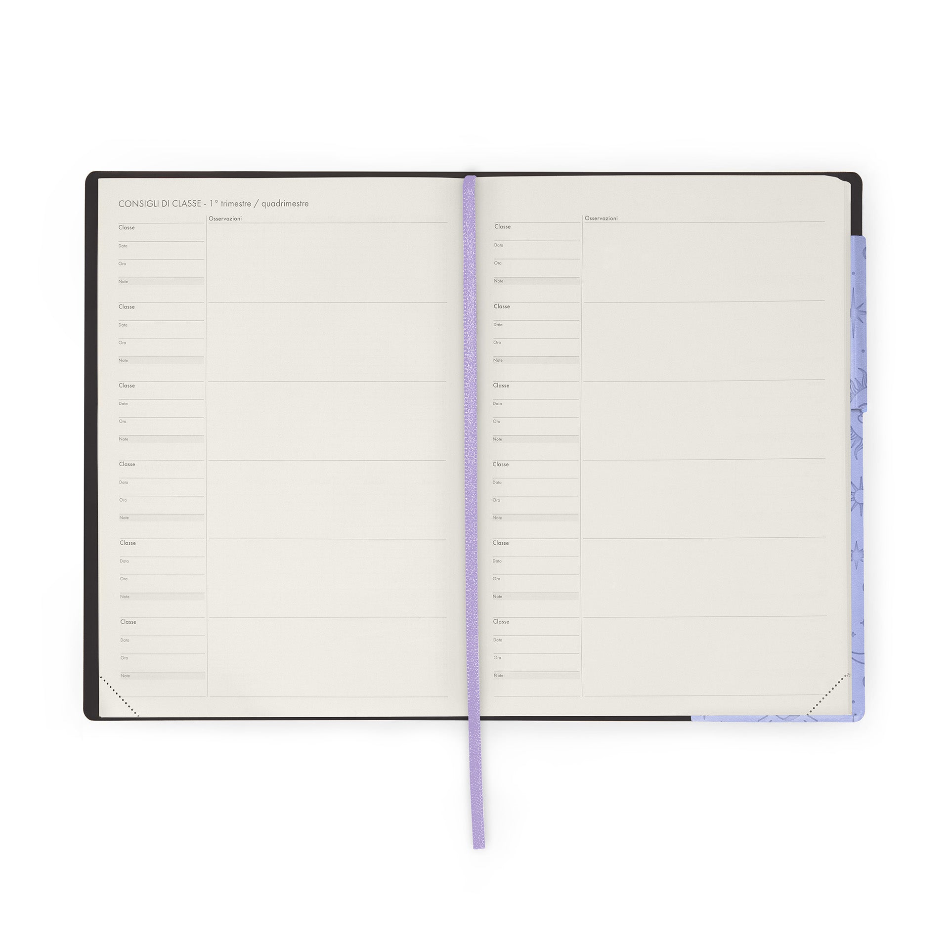 Legami Agenda Del Docente 2027 - Cosmic Lilac