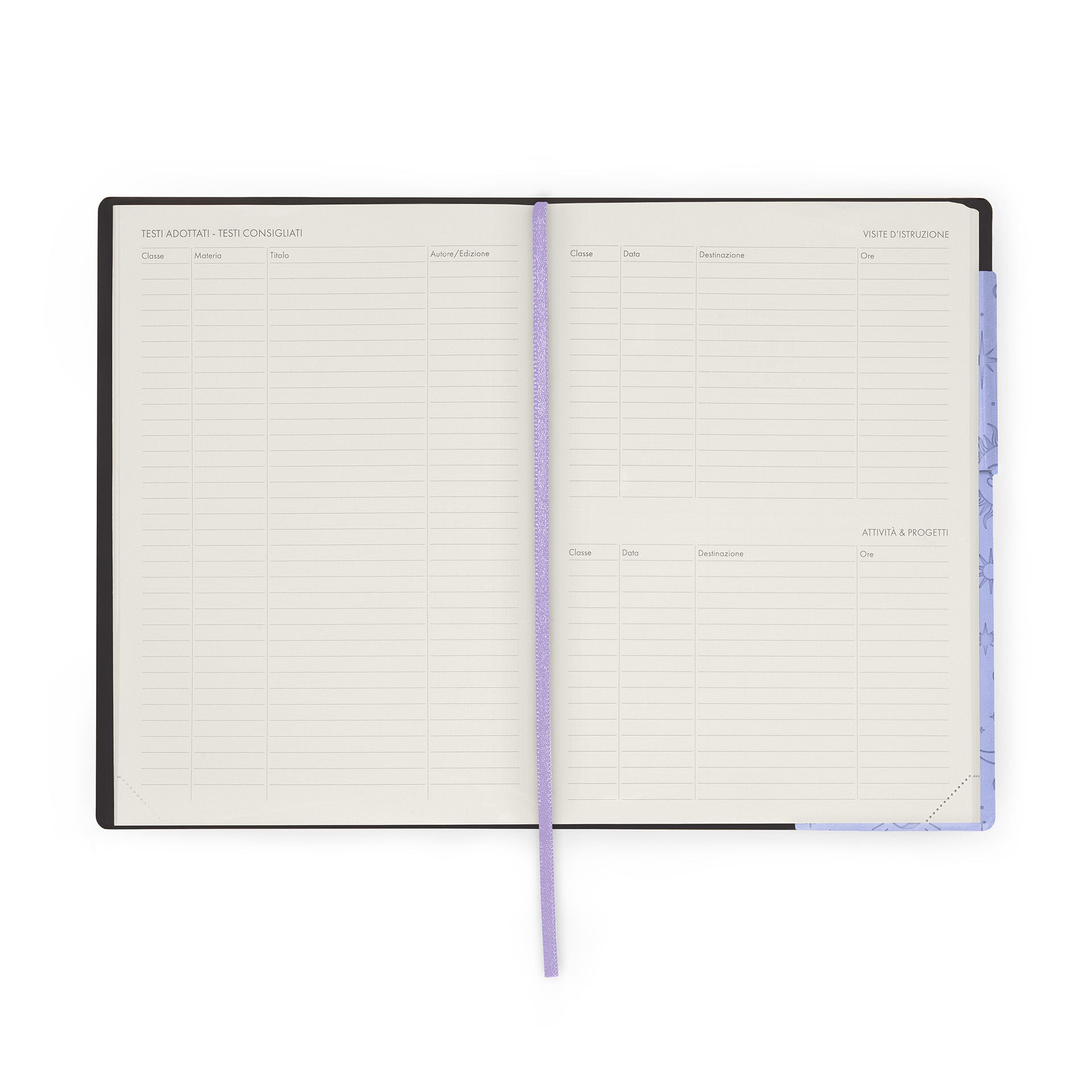 Legami Agenda Del Docente 2027 - Cosmic Lilac
