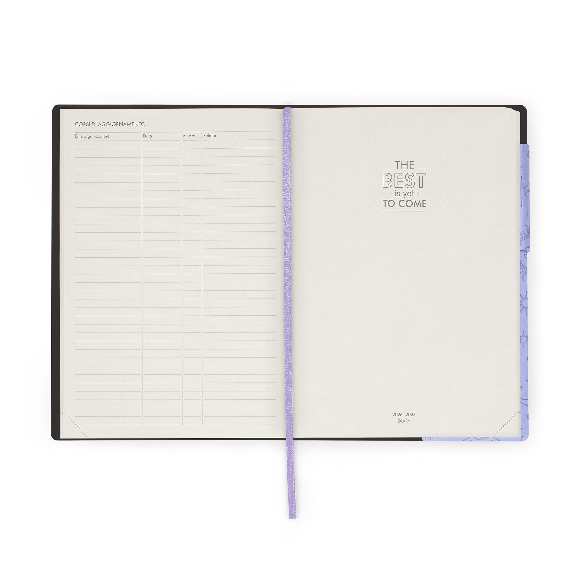 Legami Agenda Del Docente 2027 - Cosmic Lilac