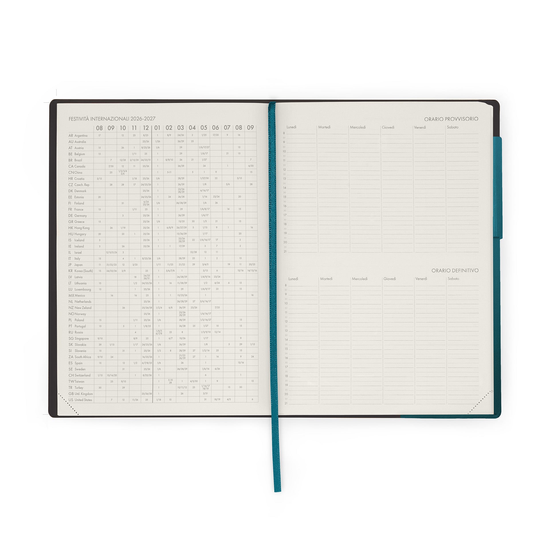 Legami Agenda Del Docente 2027 - Deep Teal