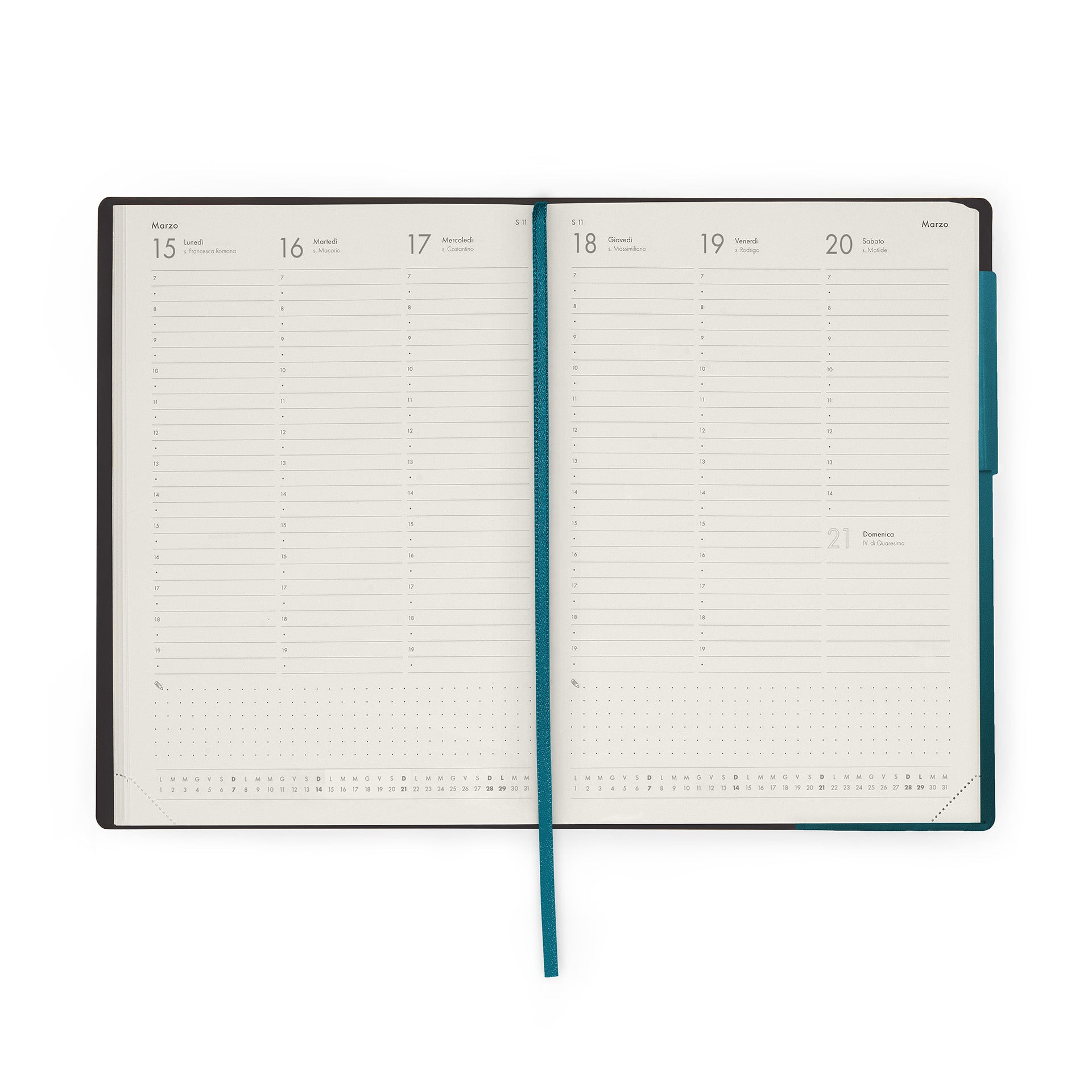 Legami Agenda Del Docente 2027 - Deep Teal