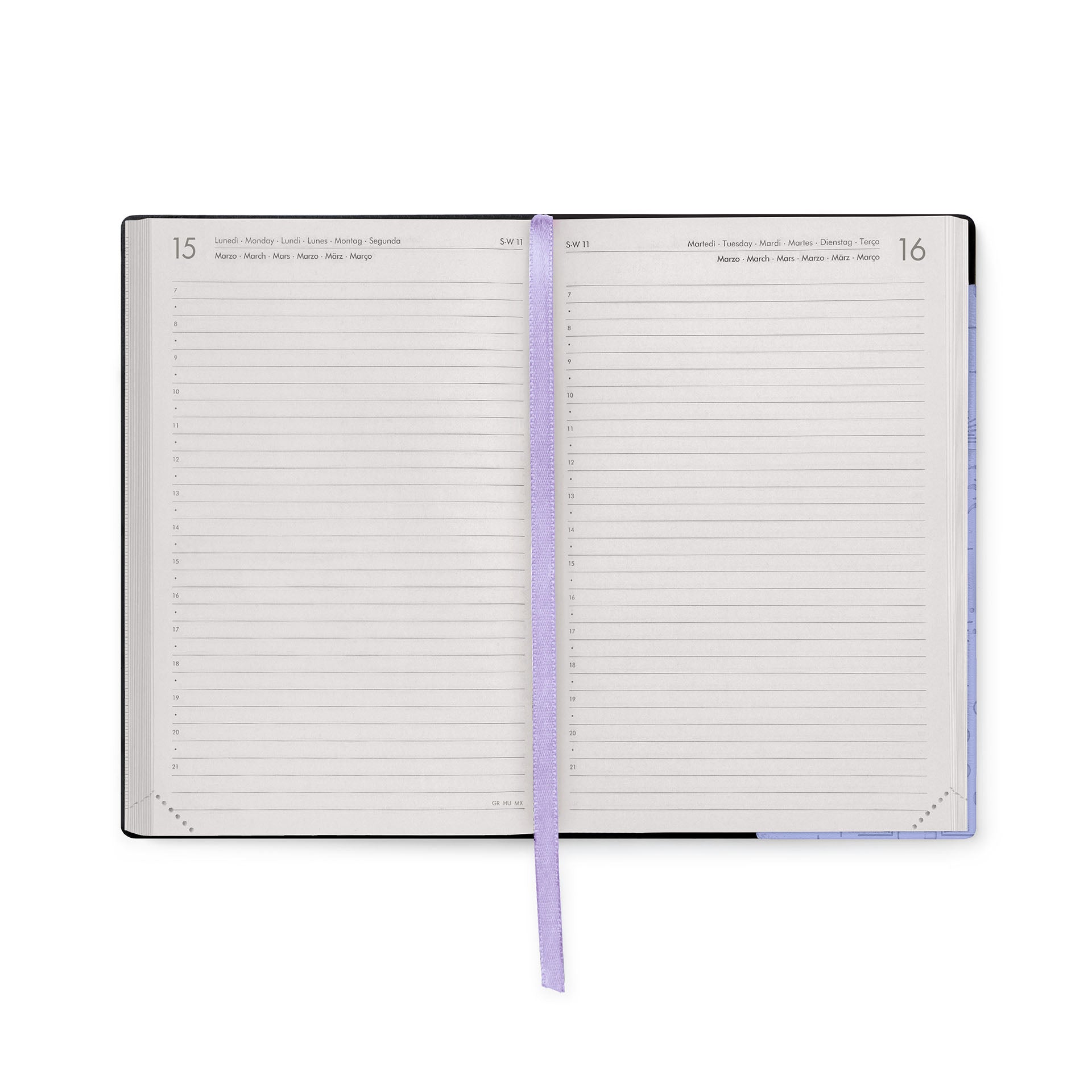 Legami Diario 16 Mesi 2027 - Cosmic Lilac