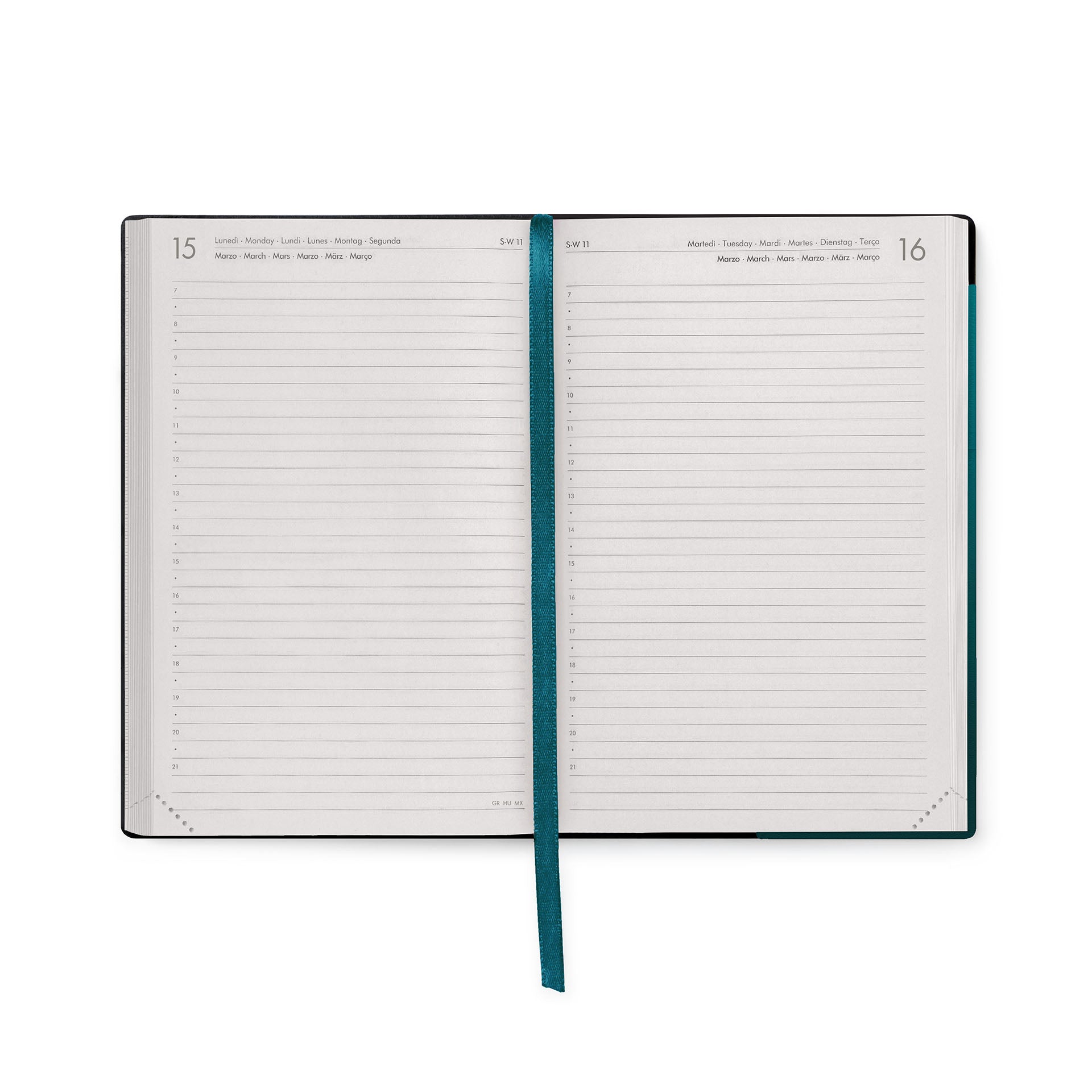 Legami Diario 16 Mesi 2027 - Deep Teal