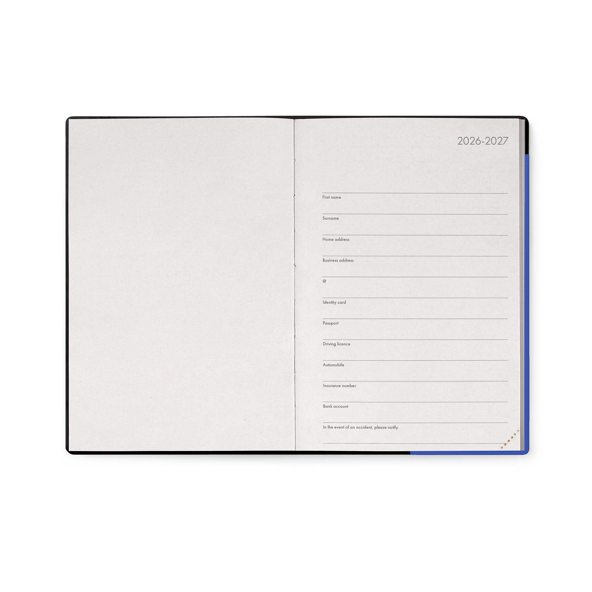 Legami Diario 16 Mesi 2027 - Eclectic Blue