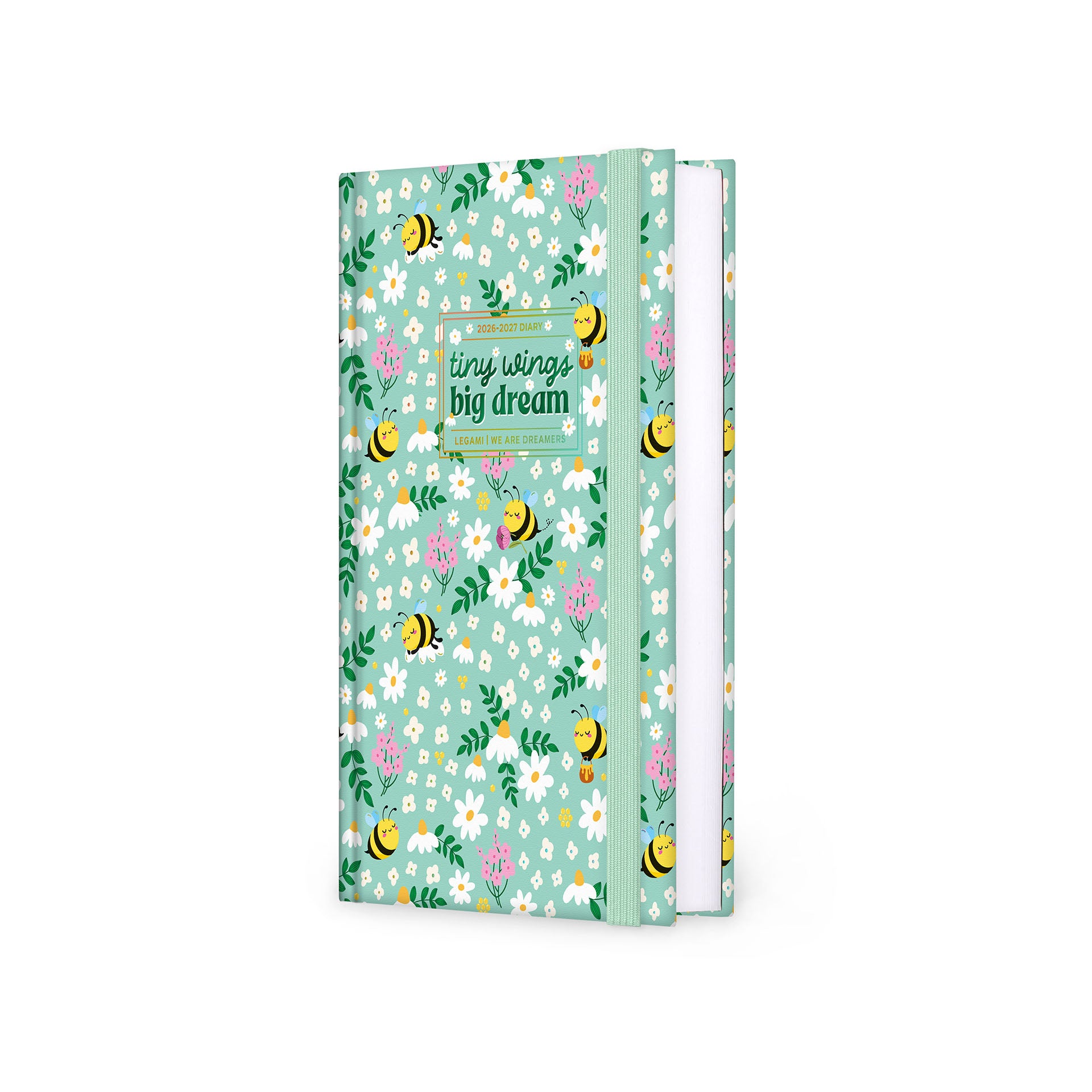 Legami Diario 16 Mesi 2027 - Bee - Green