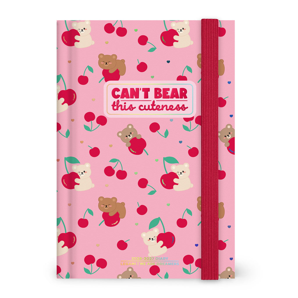 Legami Diario 16 Mesi 2027 - Teddy Bear