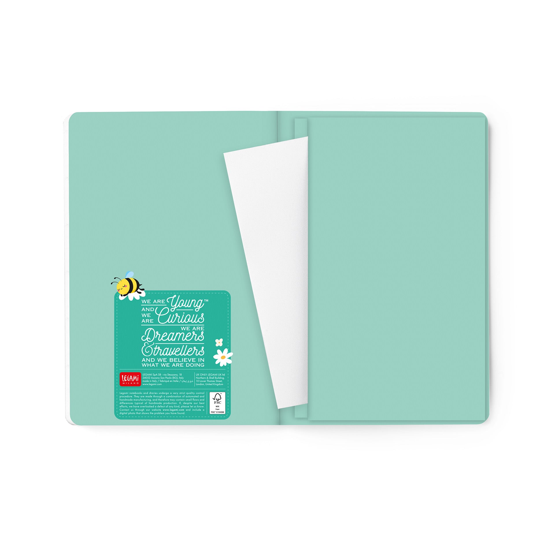 Legami Diario 16 Mesi 2027 - Bee - Green