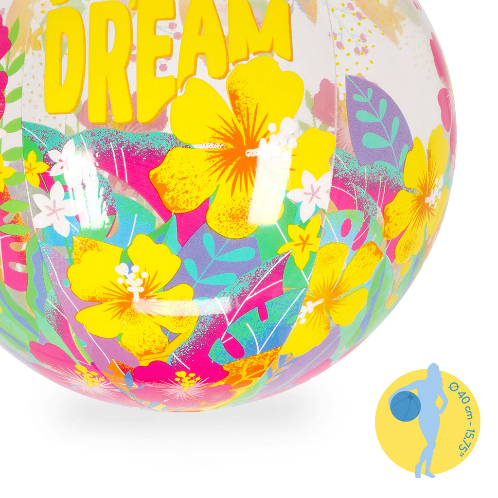 Legami Glitter Beach Ball - Tropicana Dream