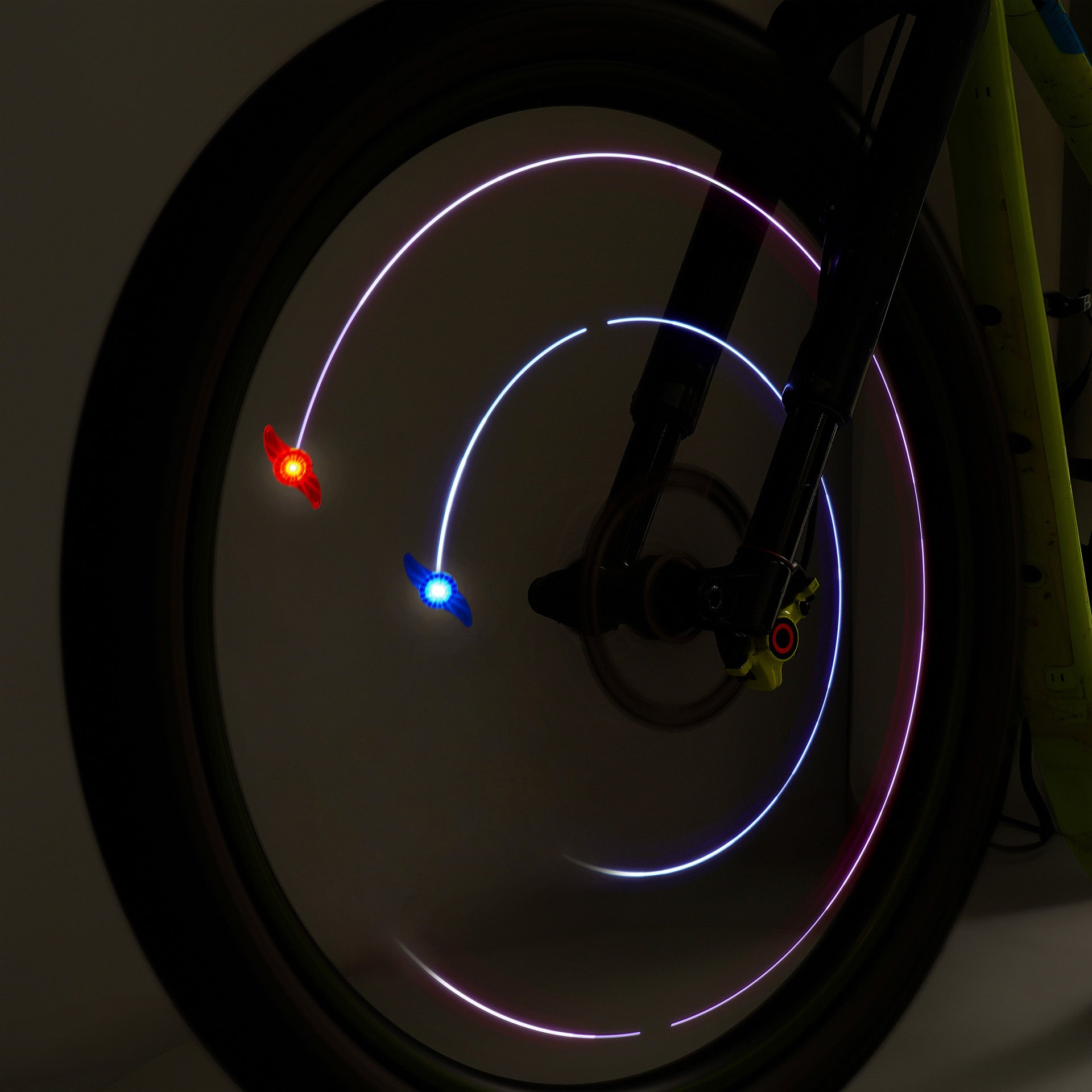 Legami Set Di 2 Luci Led Per Raggi Della Bicicletta - Spazio - immagine 3