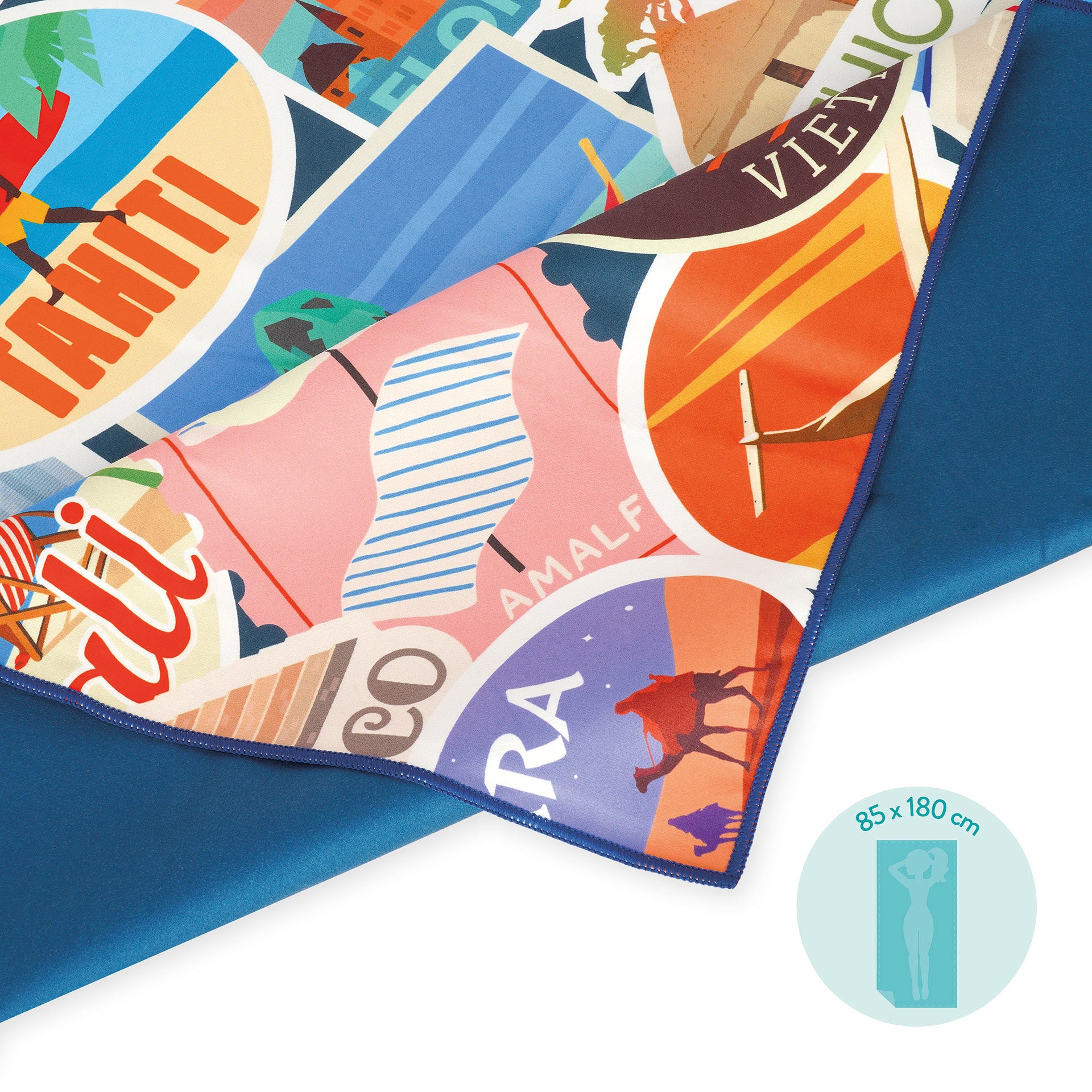 Legami Beach Towel - Telo Mare - Travel