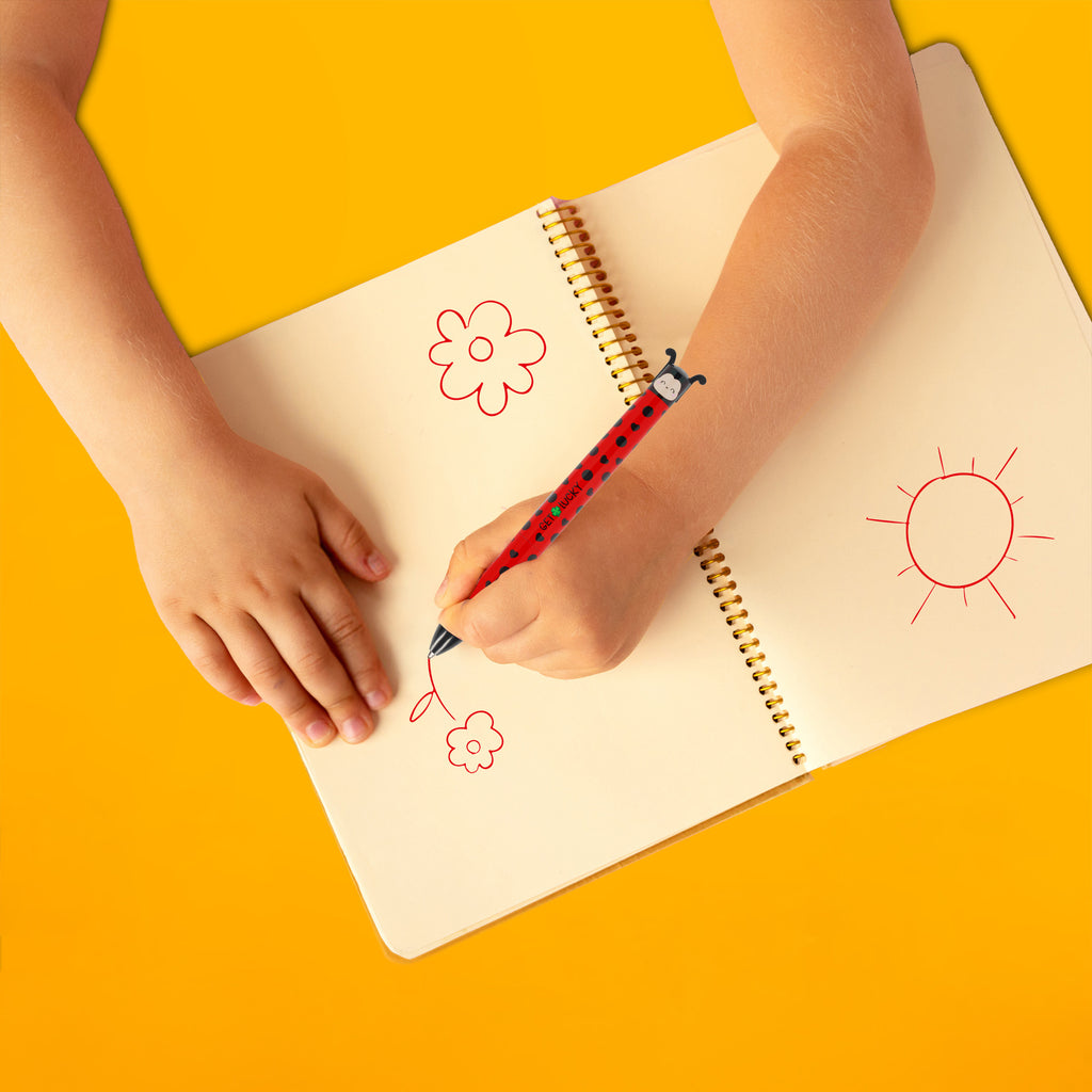 Legami Penna A Sfera A Due Colori Ladybug - Click&Clack