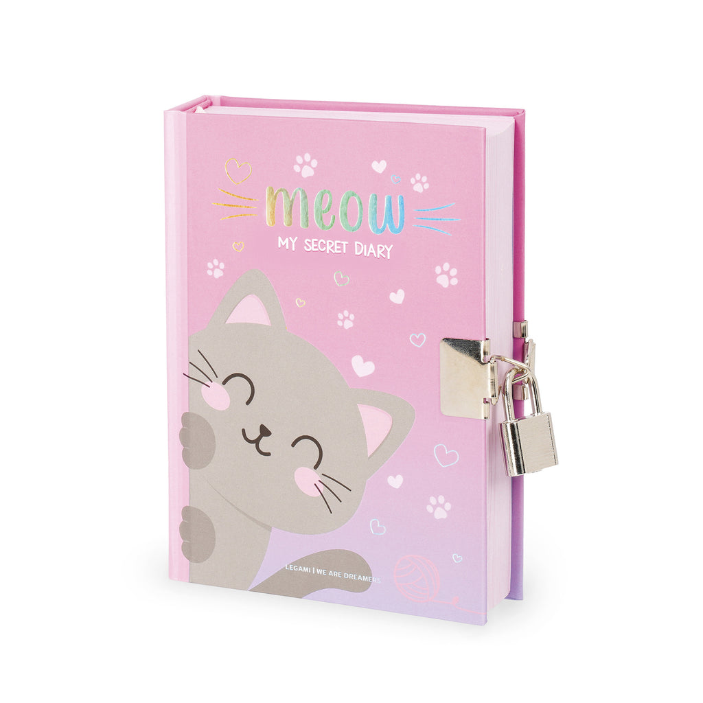 Legami Diario Segreto Con Lucchetto - Kitty