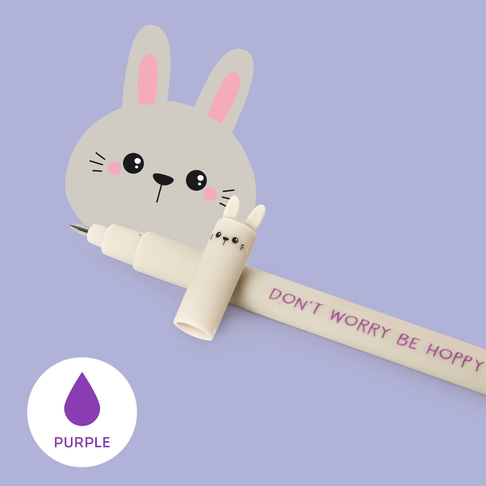 Legami Penna Gel Cancellabile - Bunny