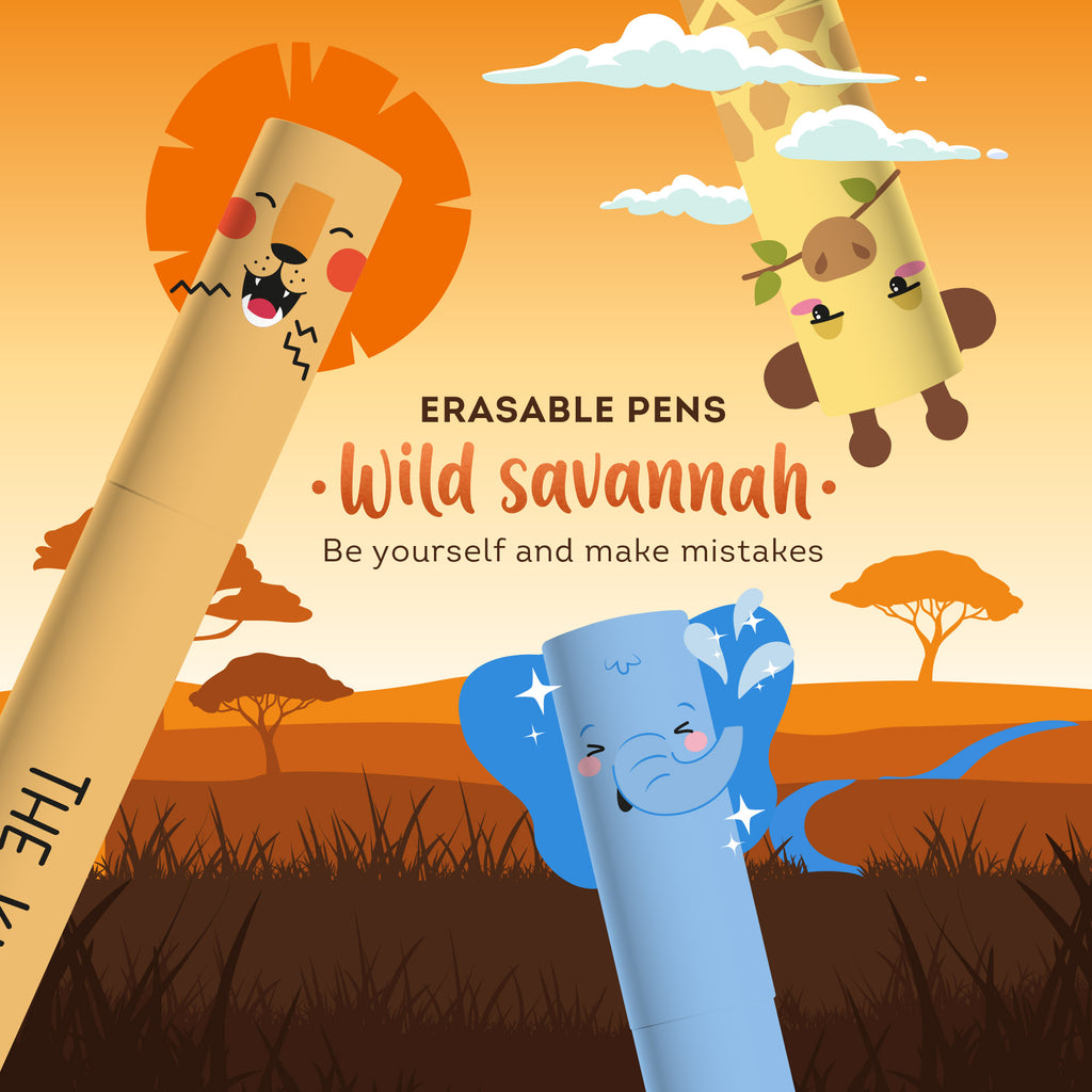 Legami Penna Gel Cancellabile - Giraffa