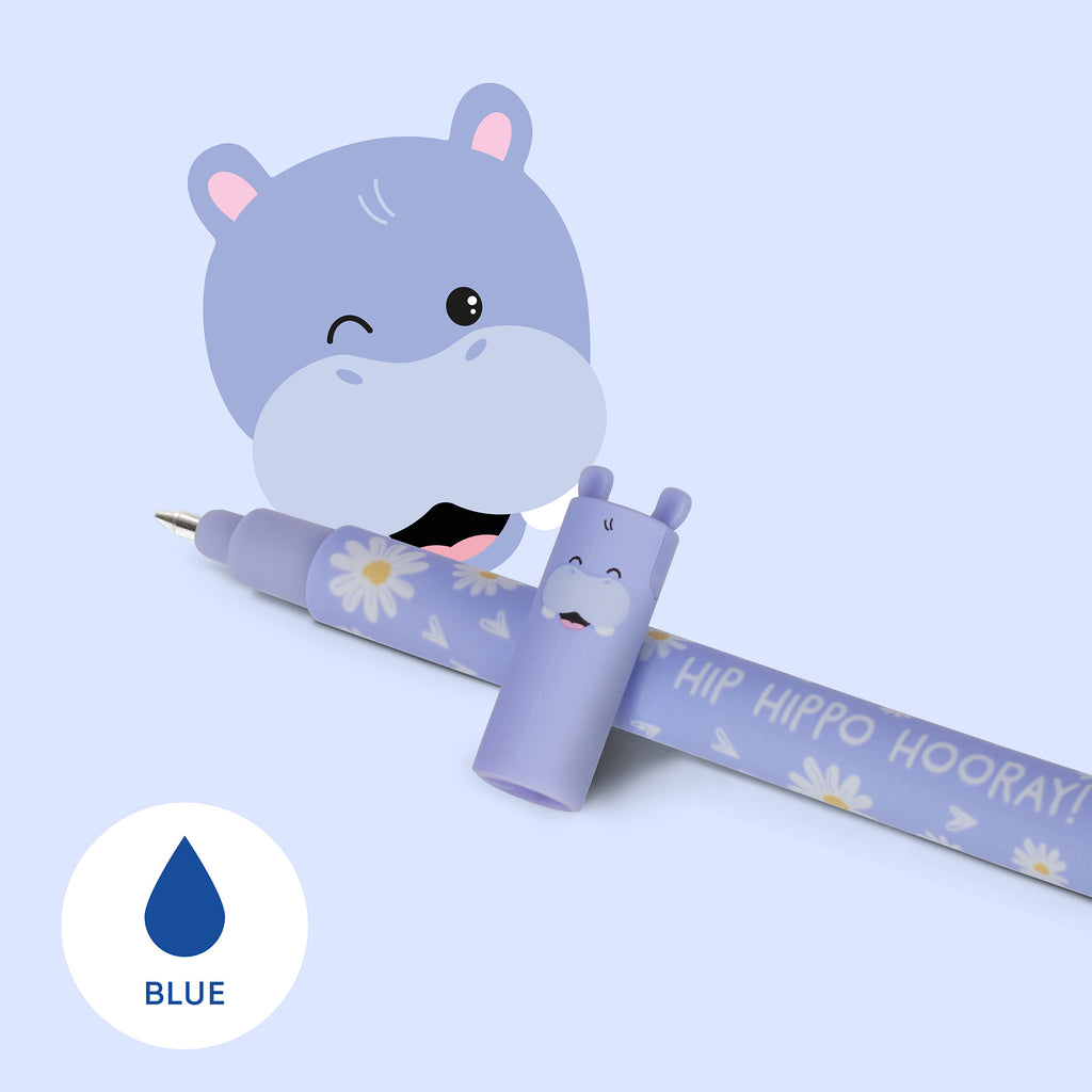 Legami Penna Gel Cancellabile - Ippopotamo