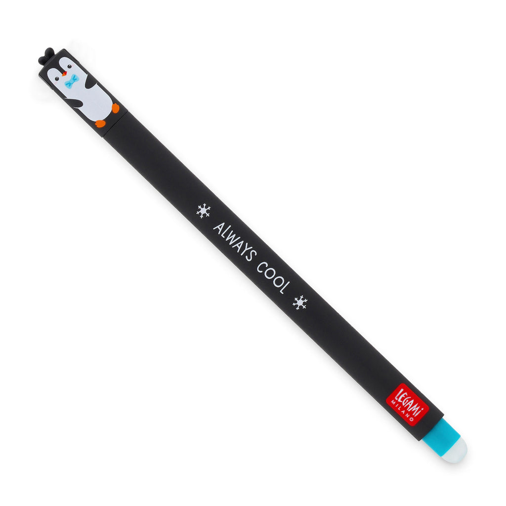 Legami Penna Gel Cancellabile - Pinguino