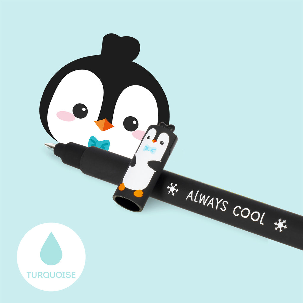 Legami Penna Gel Cancellabile - Pinguino
