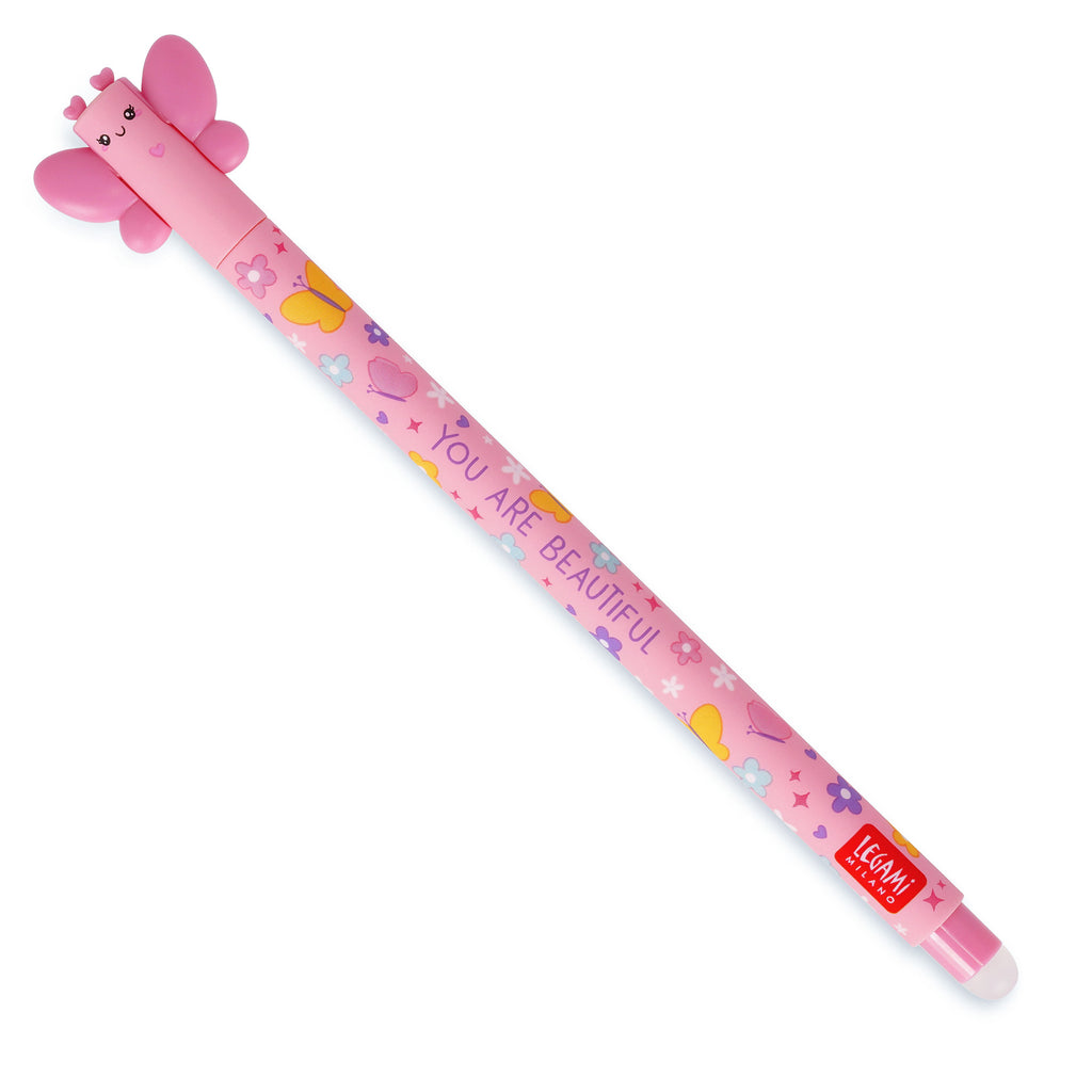 Legami Penna Gel Cancellabile - Farfalla