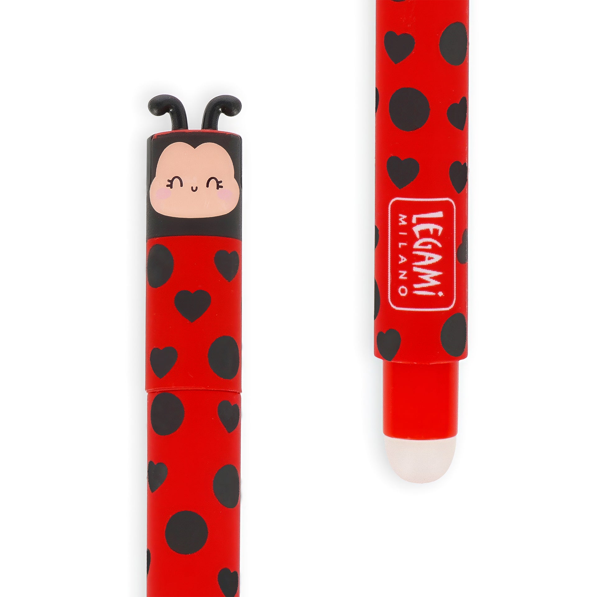 Legami Penna Gel Cancellabile - Ladybug