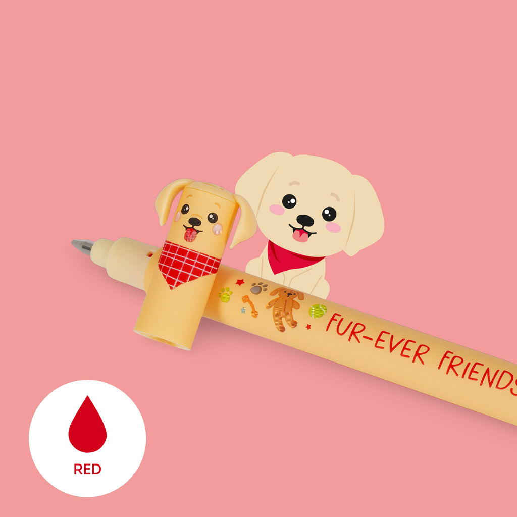 Legami Set Di 3 Penne Cancellabili - Fur Ever Friends