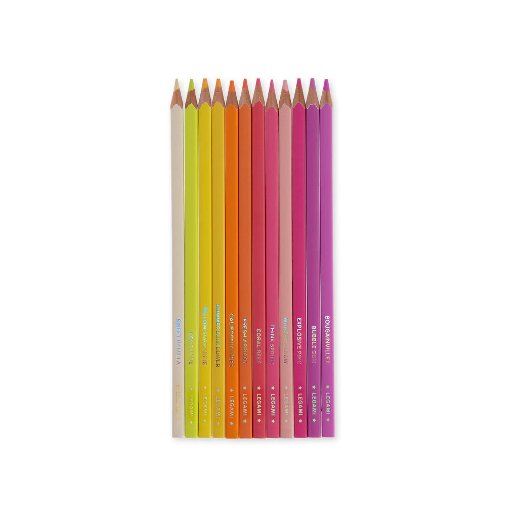 Legami Set Di 12 Matite Colorate - Sunset Palette