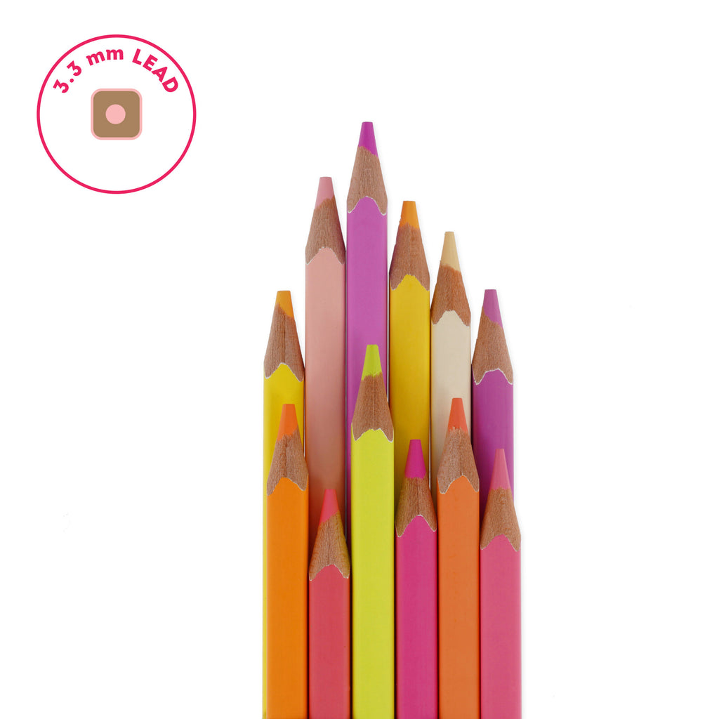 Legami Set Di 12 Matite Colorate - Sunset Palette