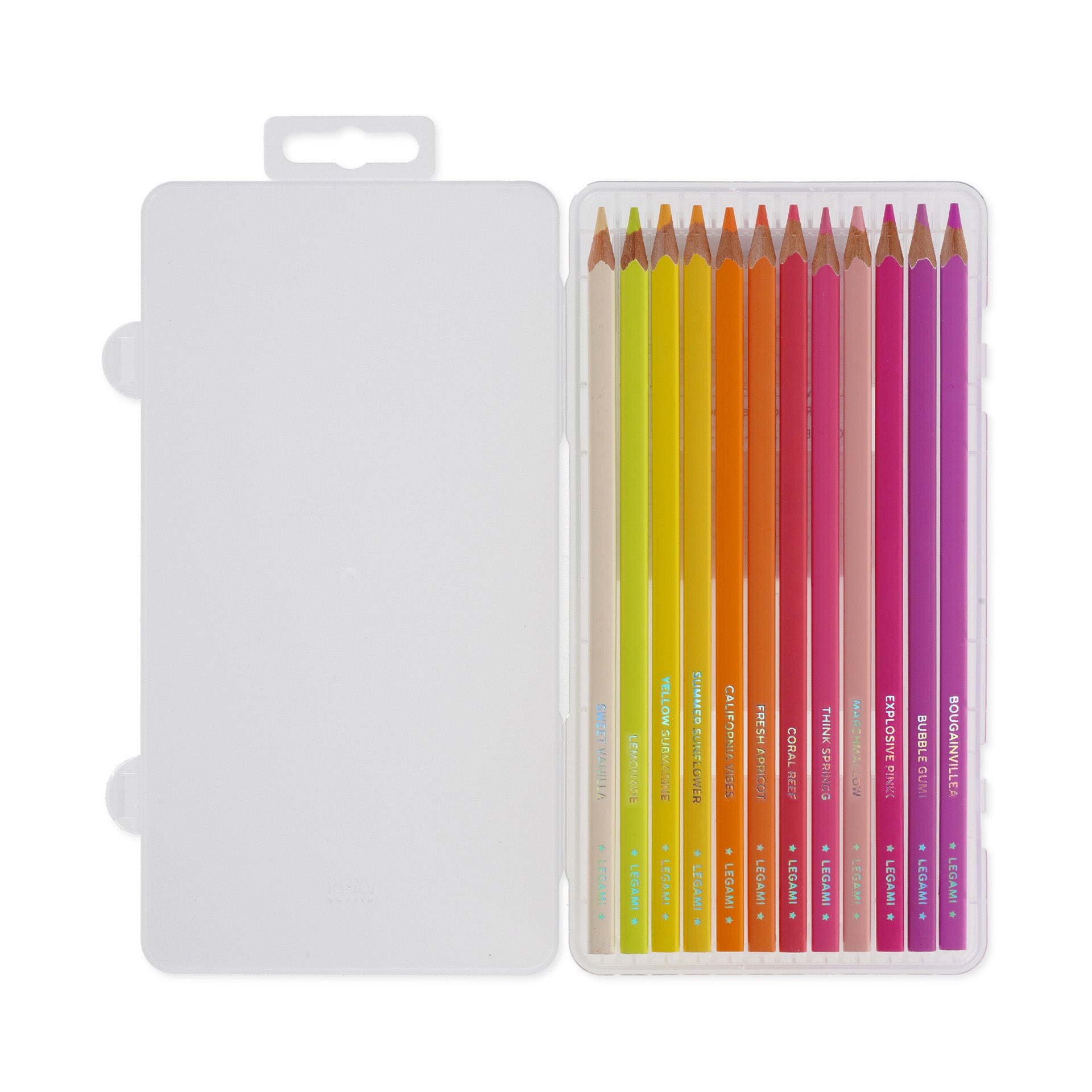 Legami Set Di 12 Matite Colorate - Sunset Palette